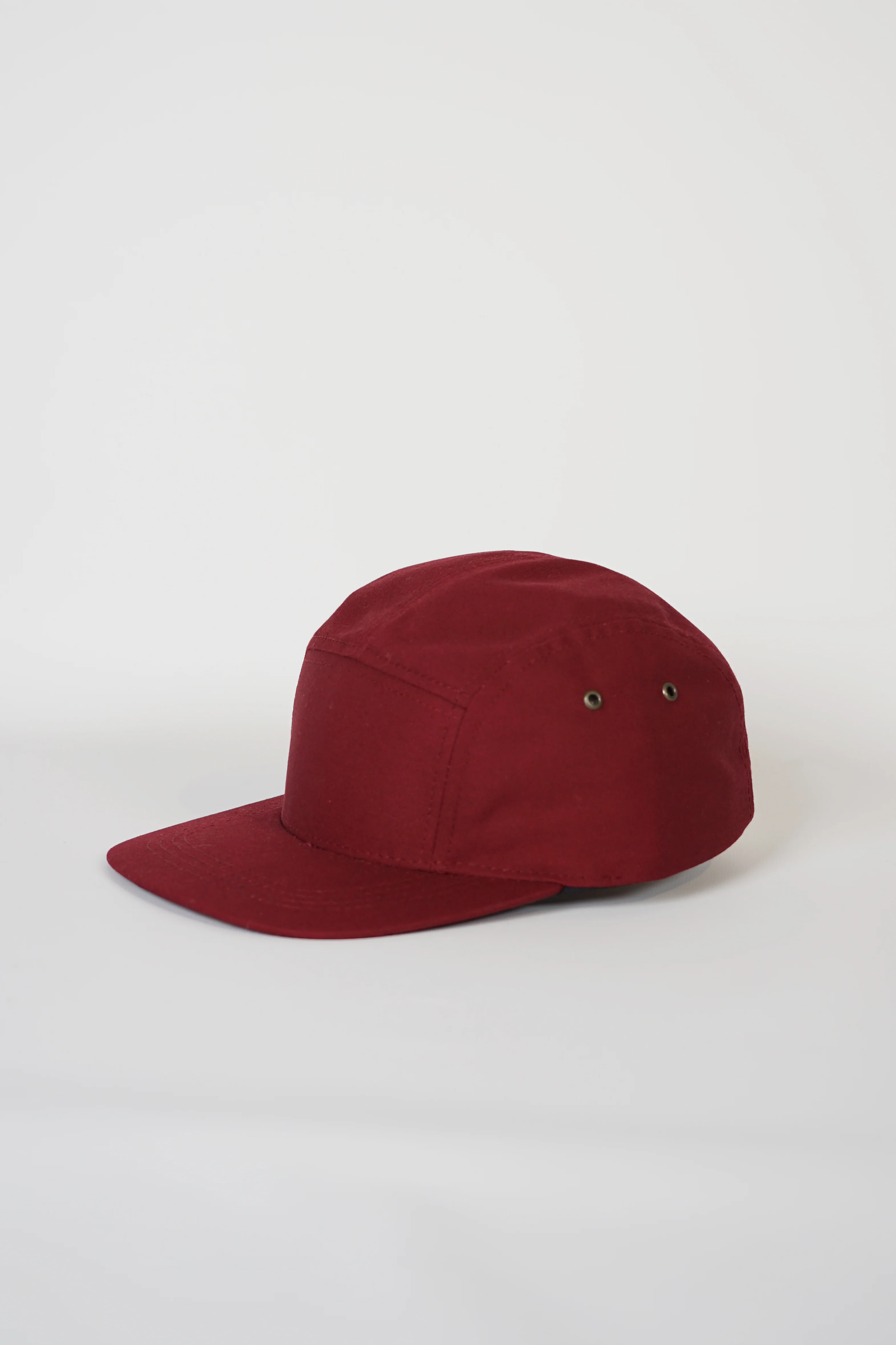 5-Panel Cap Made in USA Burgundy - Image 3