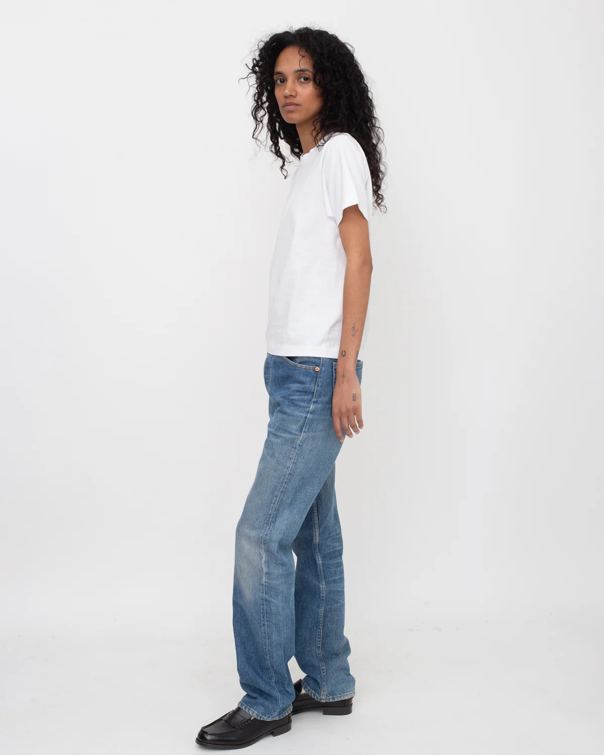 501 Straight Fit Denim Pants / size: 28 - Image 3