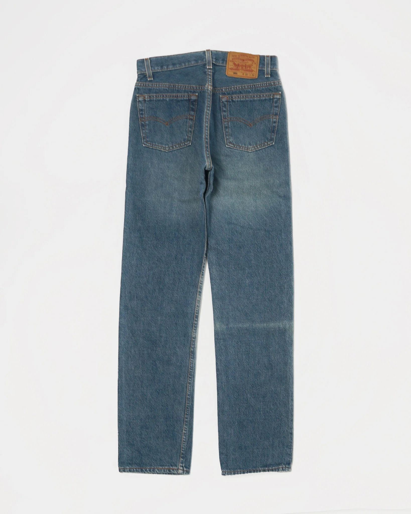 501 Straight Fit Denim Pants / size: 28 - Image 3