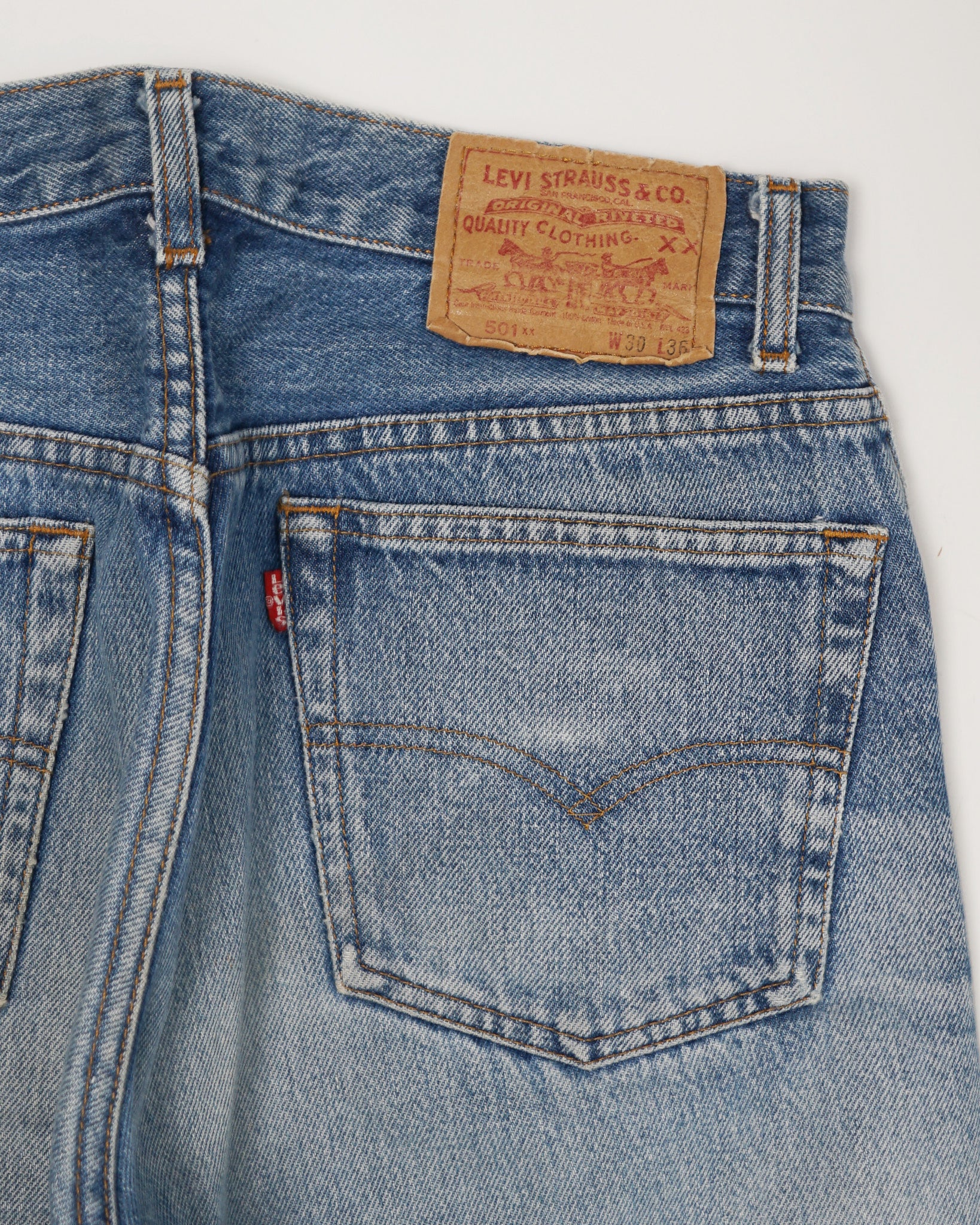 501 Straight Fit Denim Pants / size: 29 - Image 4