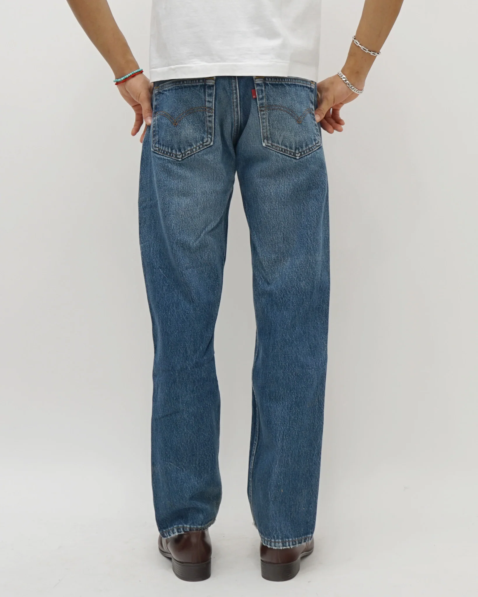501 Straight Fit Denim Pants / size: 31 - Image 6