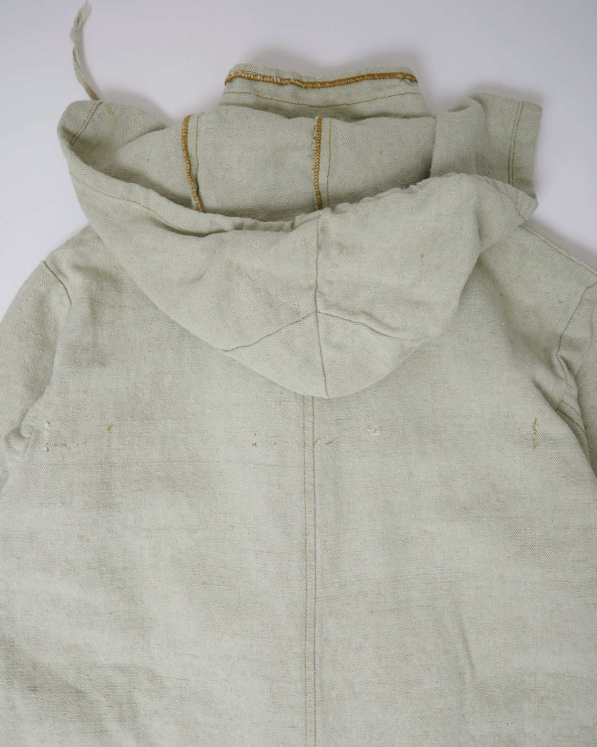 Canvas Hooded Coat - Image 4
