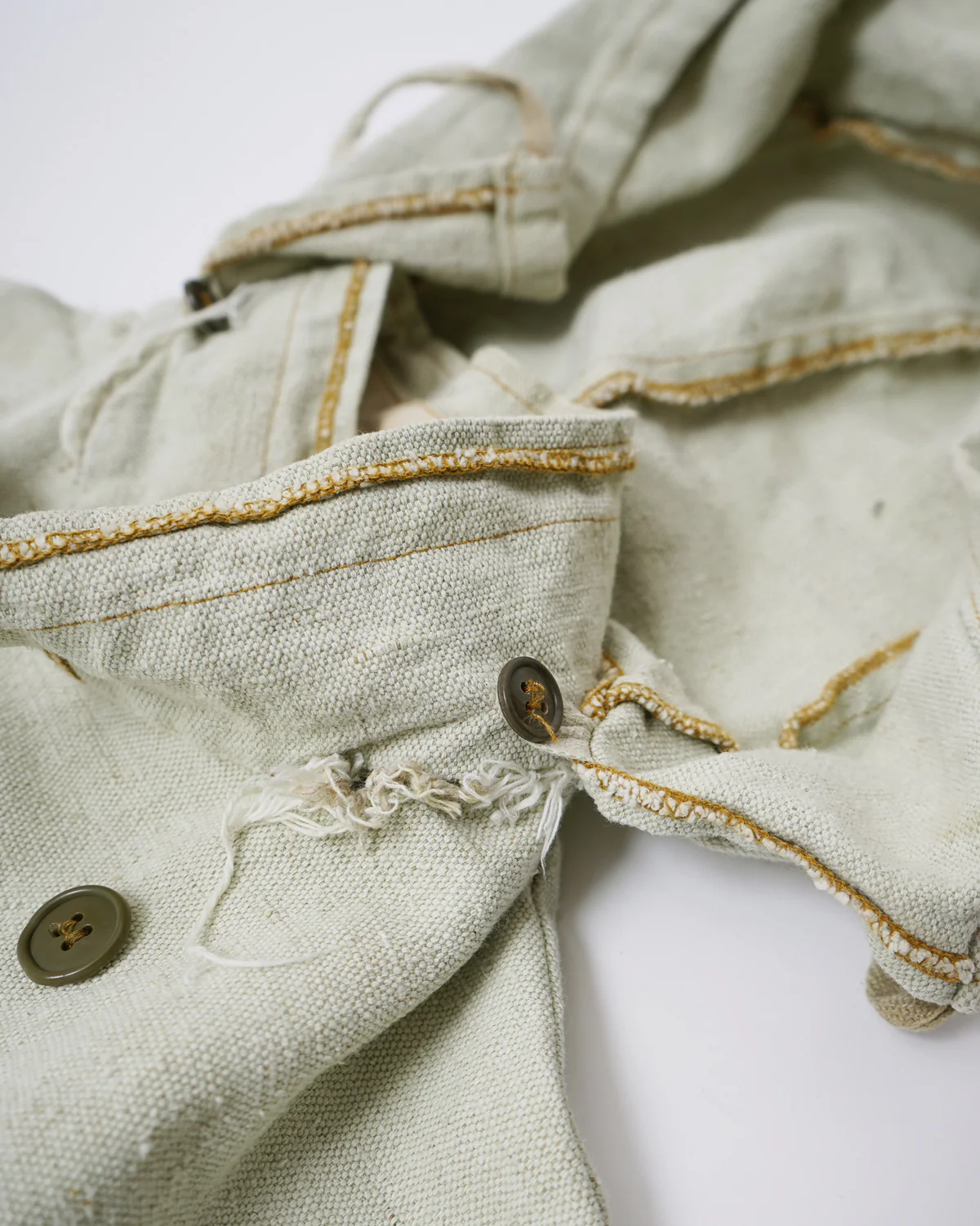 Canvas Hooded Coat - Image 5