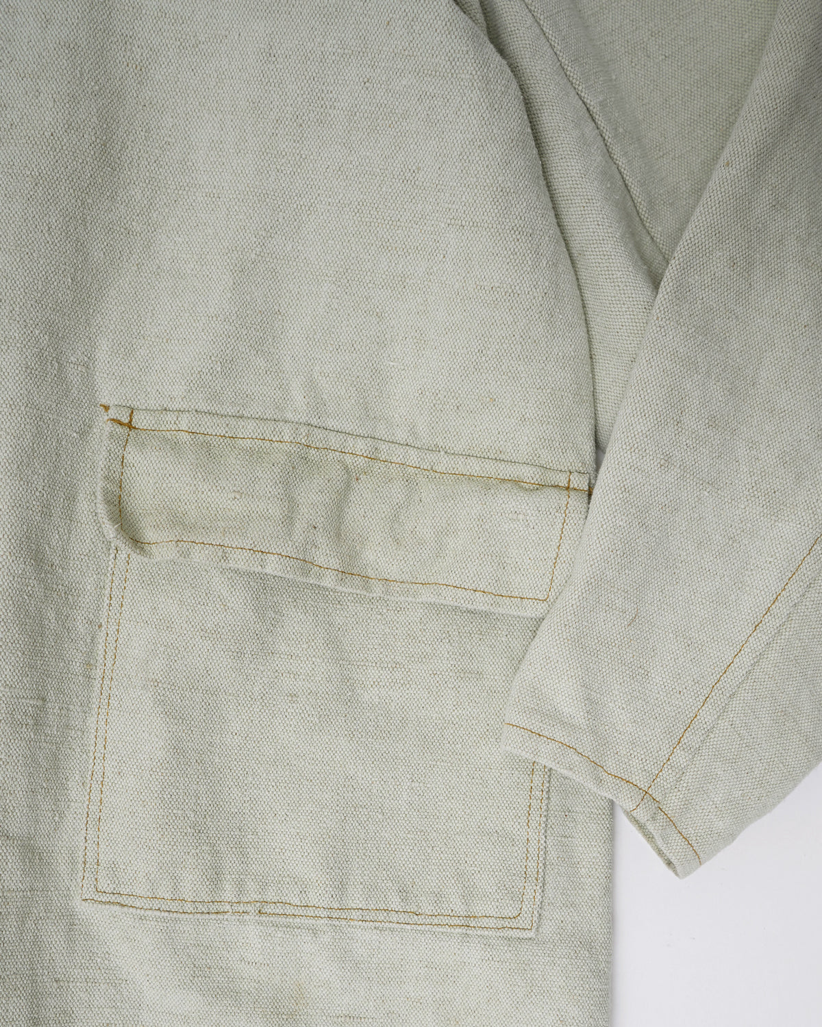 Canvas Hooded Coat - Image 6