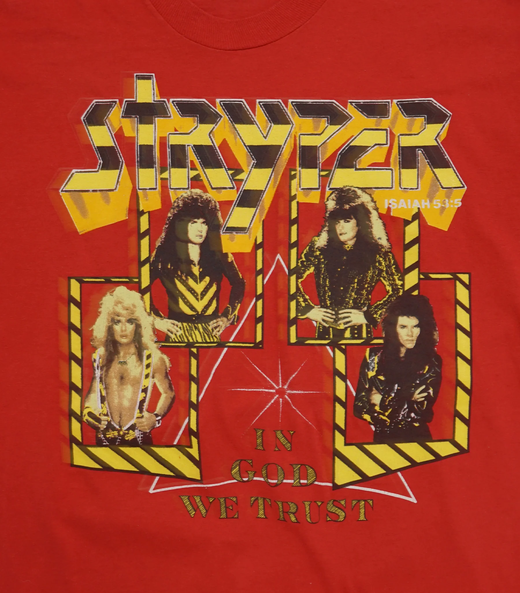 Stryper Tour Tee Shirts - Image 3