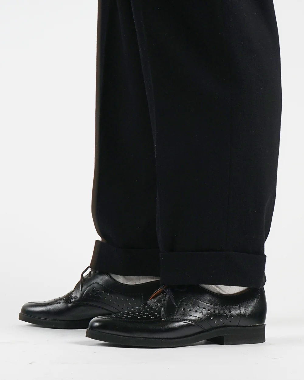 Leather Vented Dress Shoes - Image 6