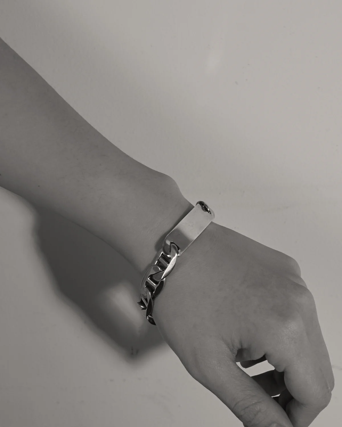 Silver ID Bracelet - Image 3