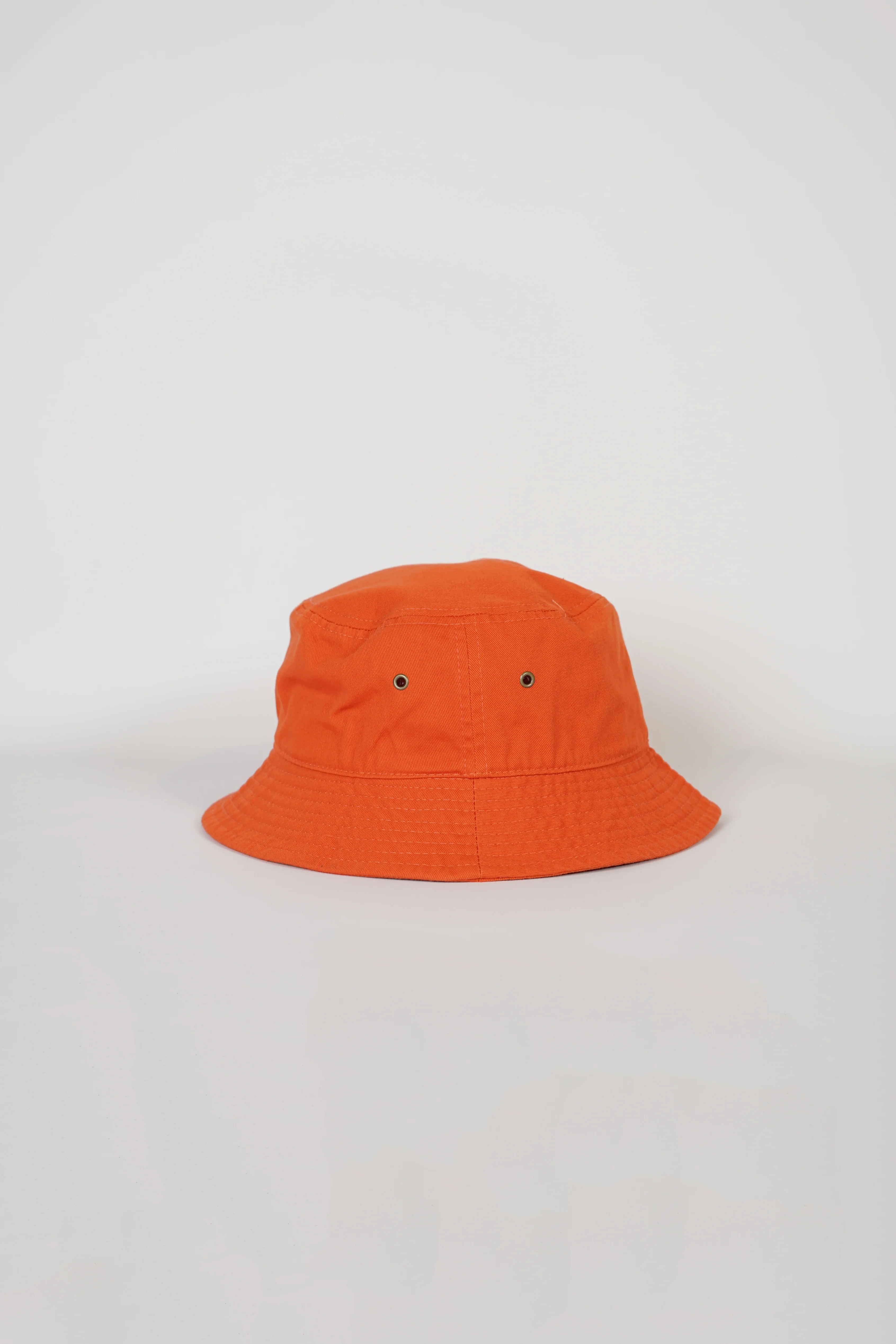 Cotton Bucket Hat Orange - Image 3
