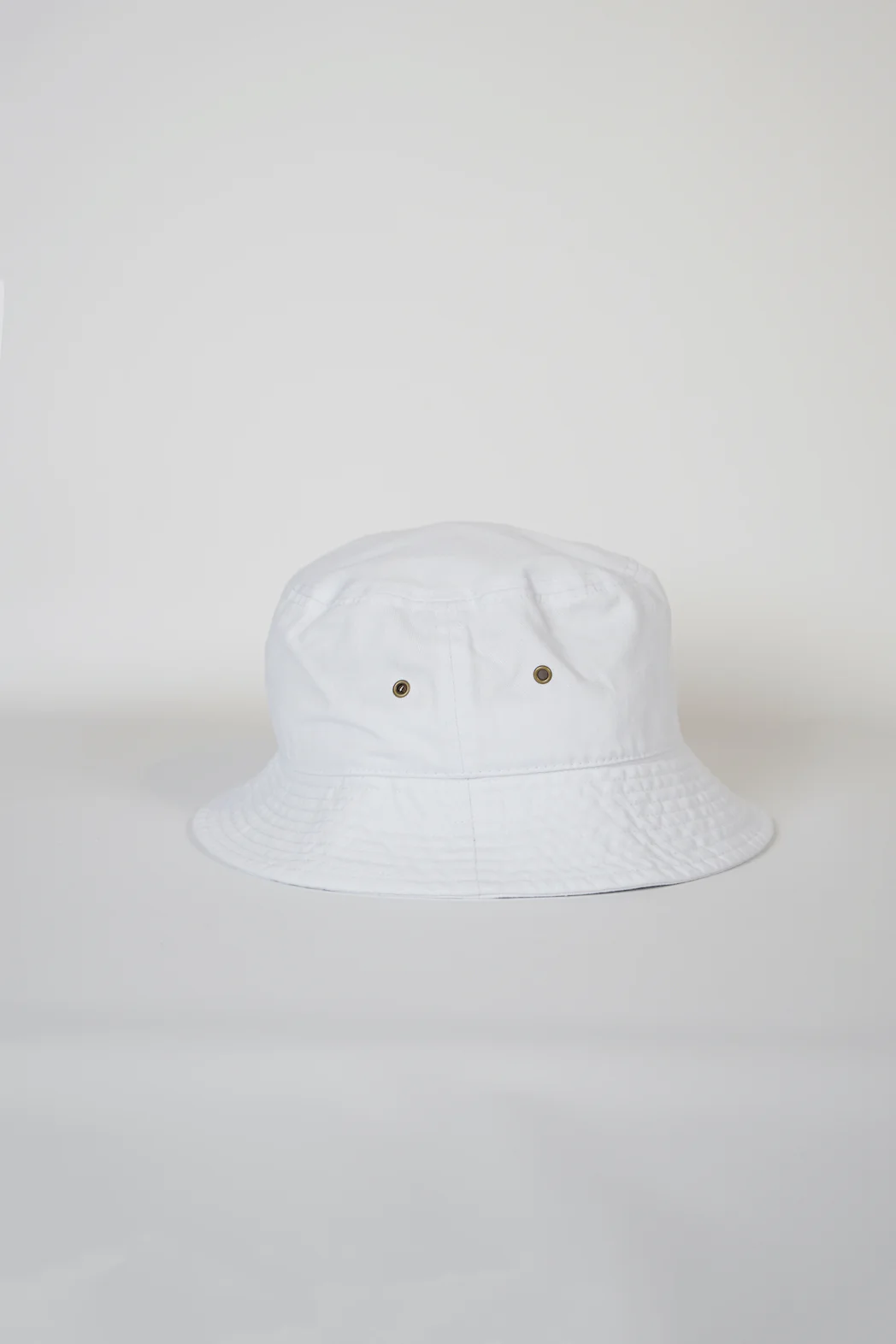 Cotton Bucket Hat White - Image 3