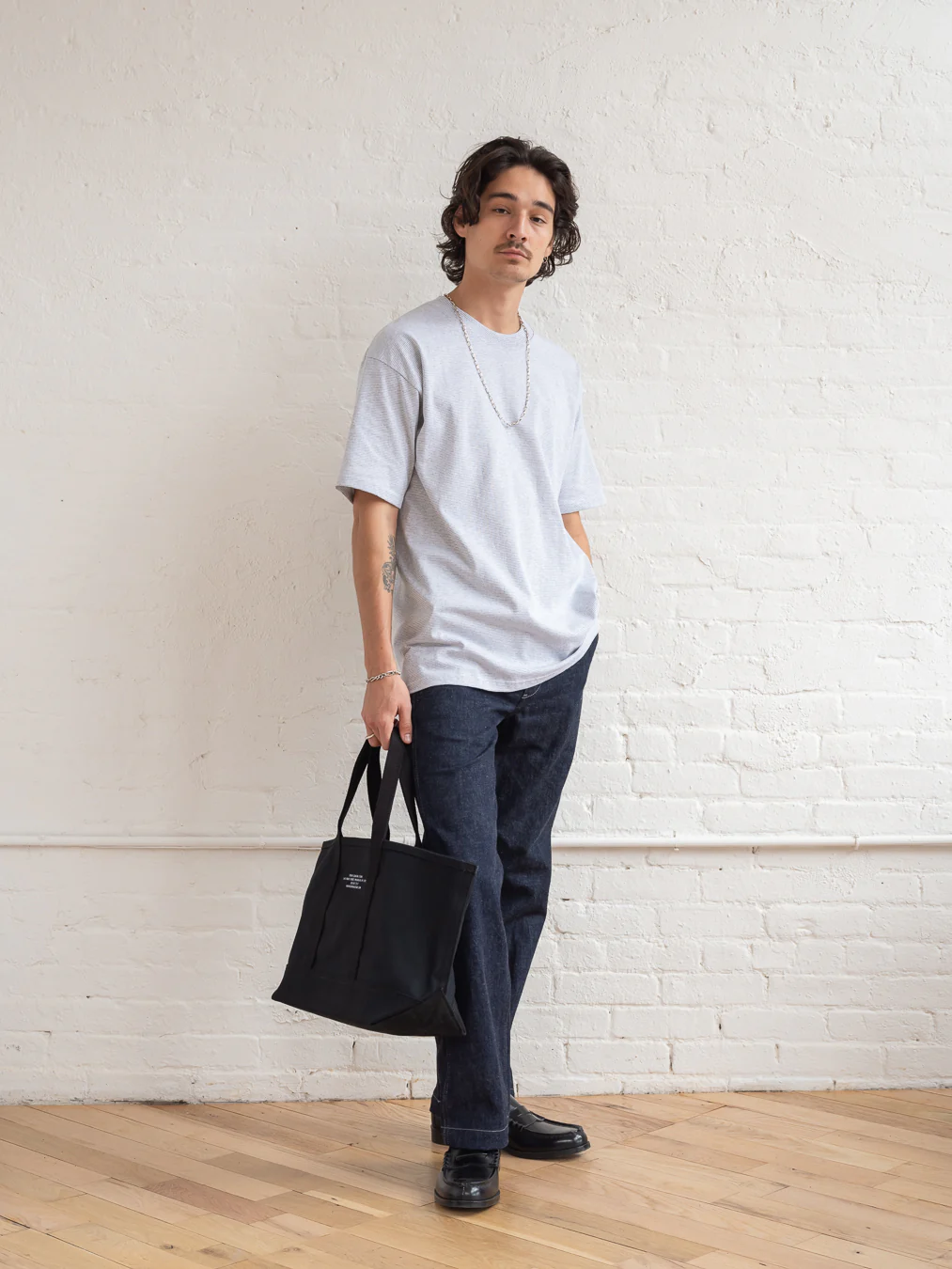 Canvas Tote Bag / Black - Image 10