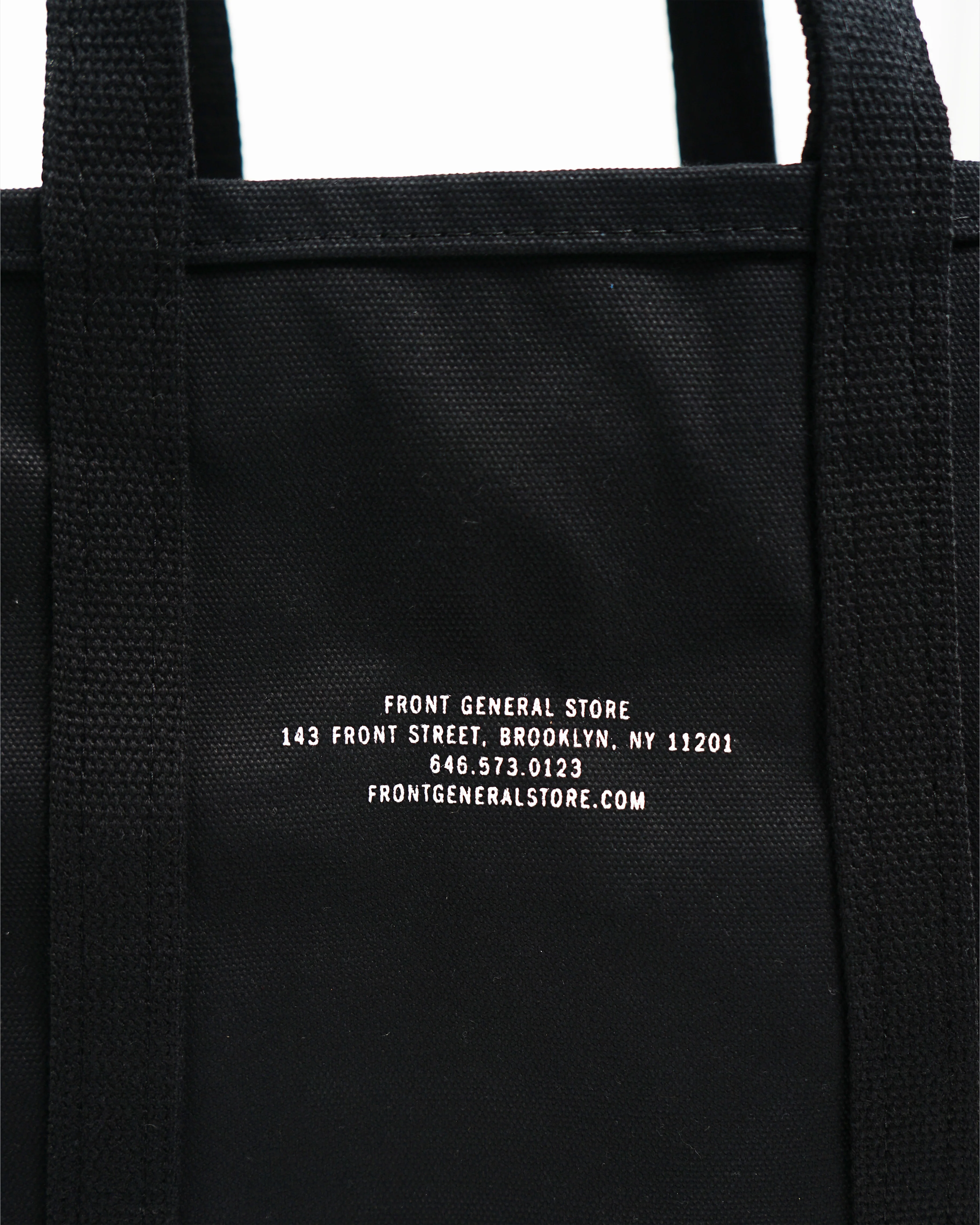 Canvas Tote Bag / Black - Image 4