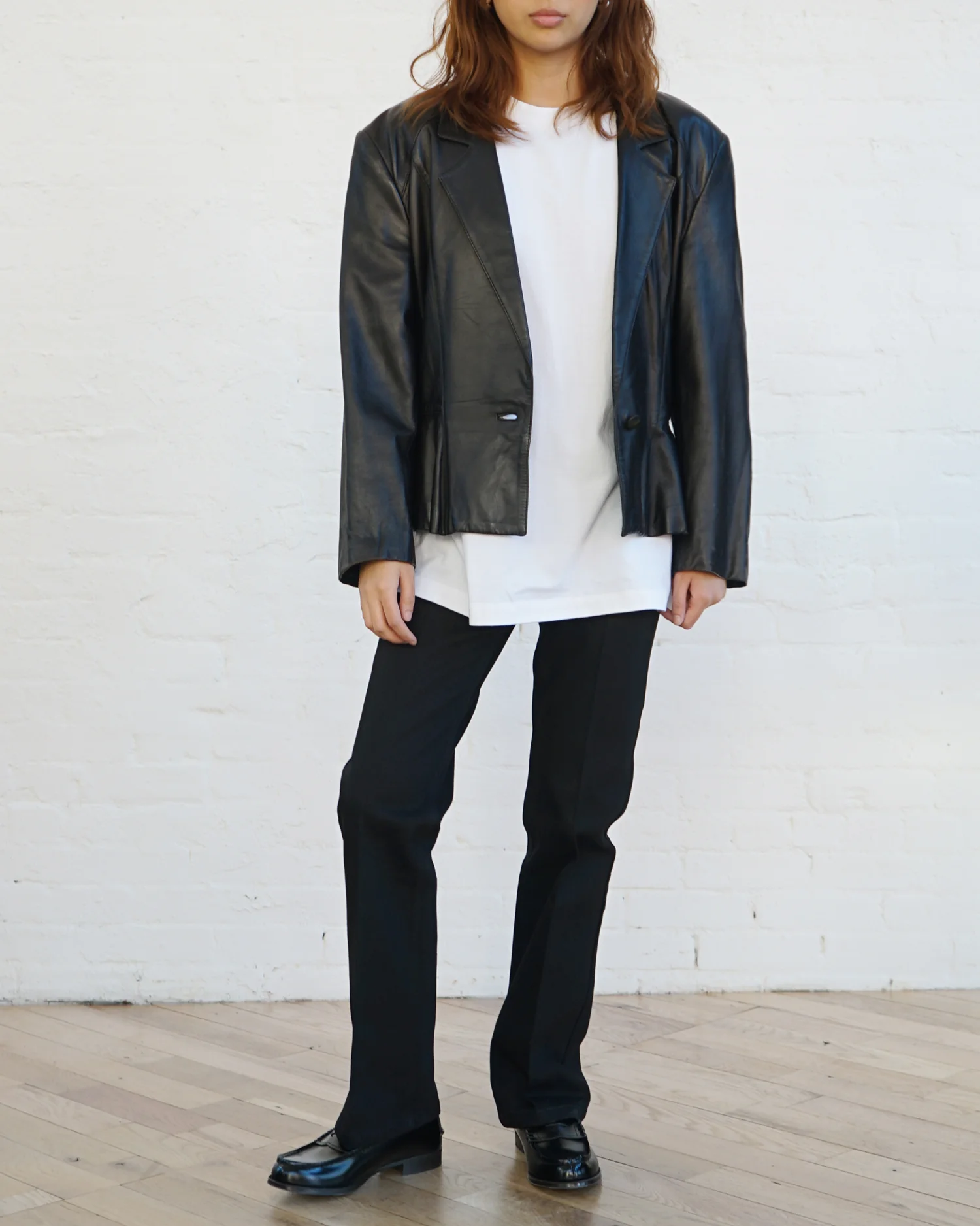 Dress Denim Pants / Black - Image 3