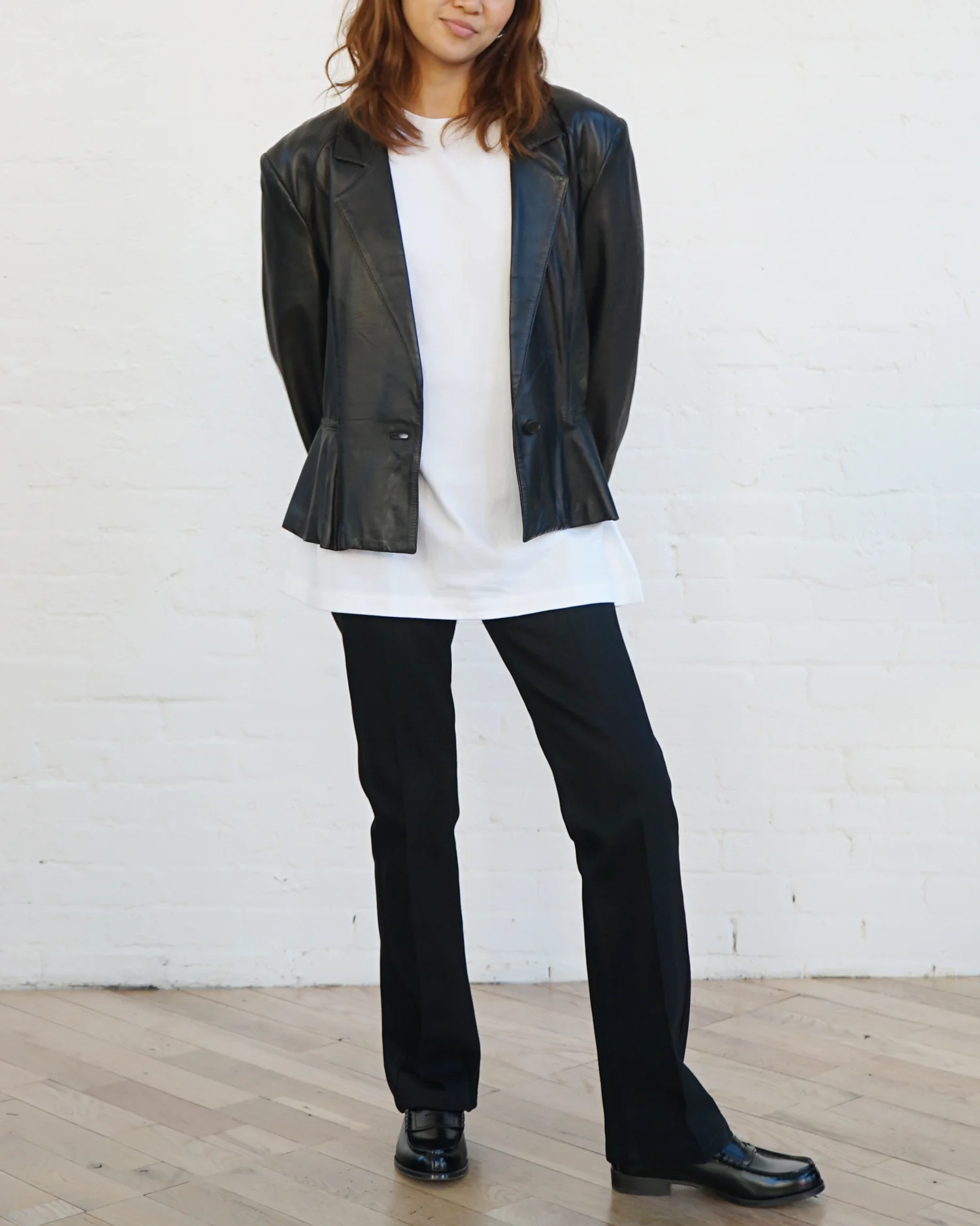 Dress Denim Pants / Black - Image 4