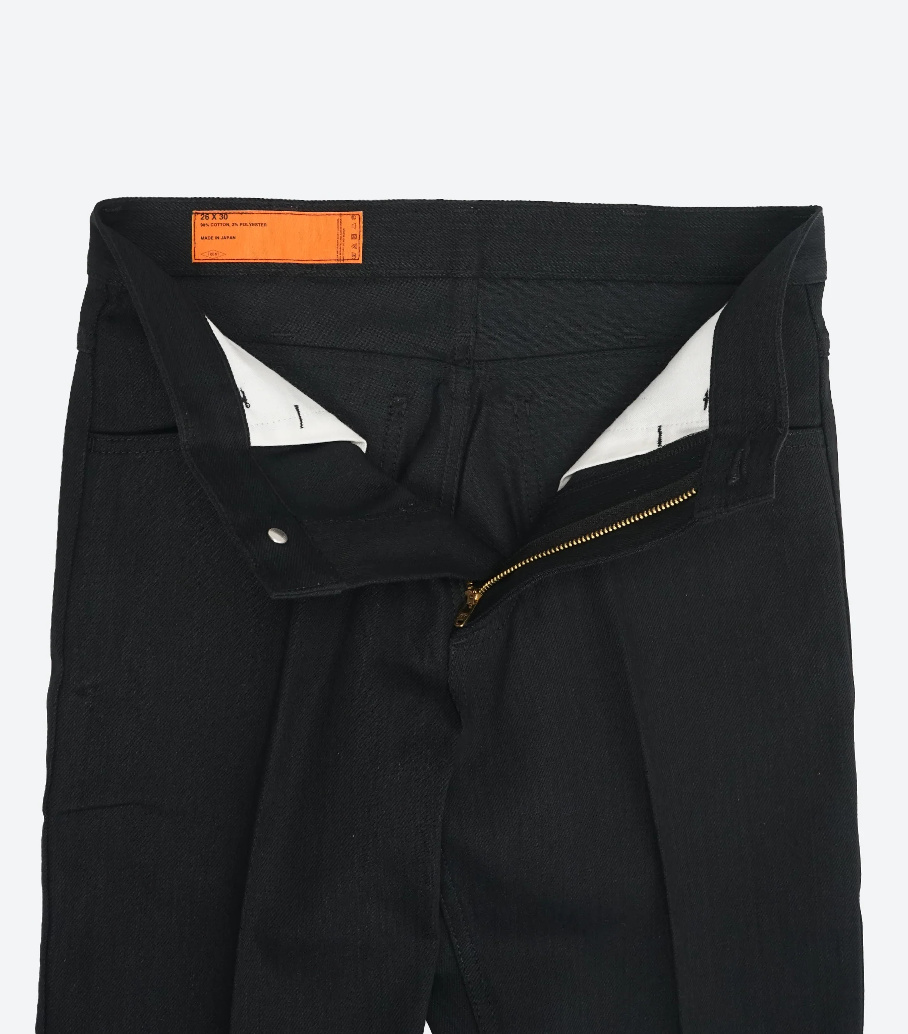 Dress Denim Pants / Black - Image 8