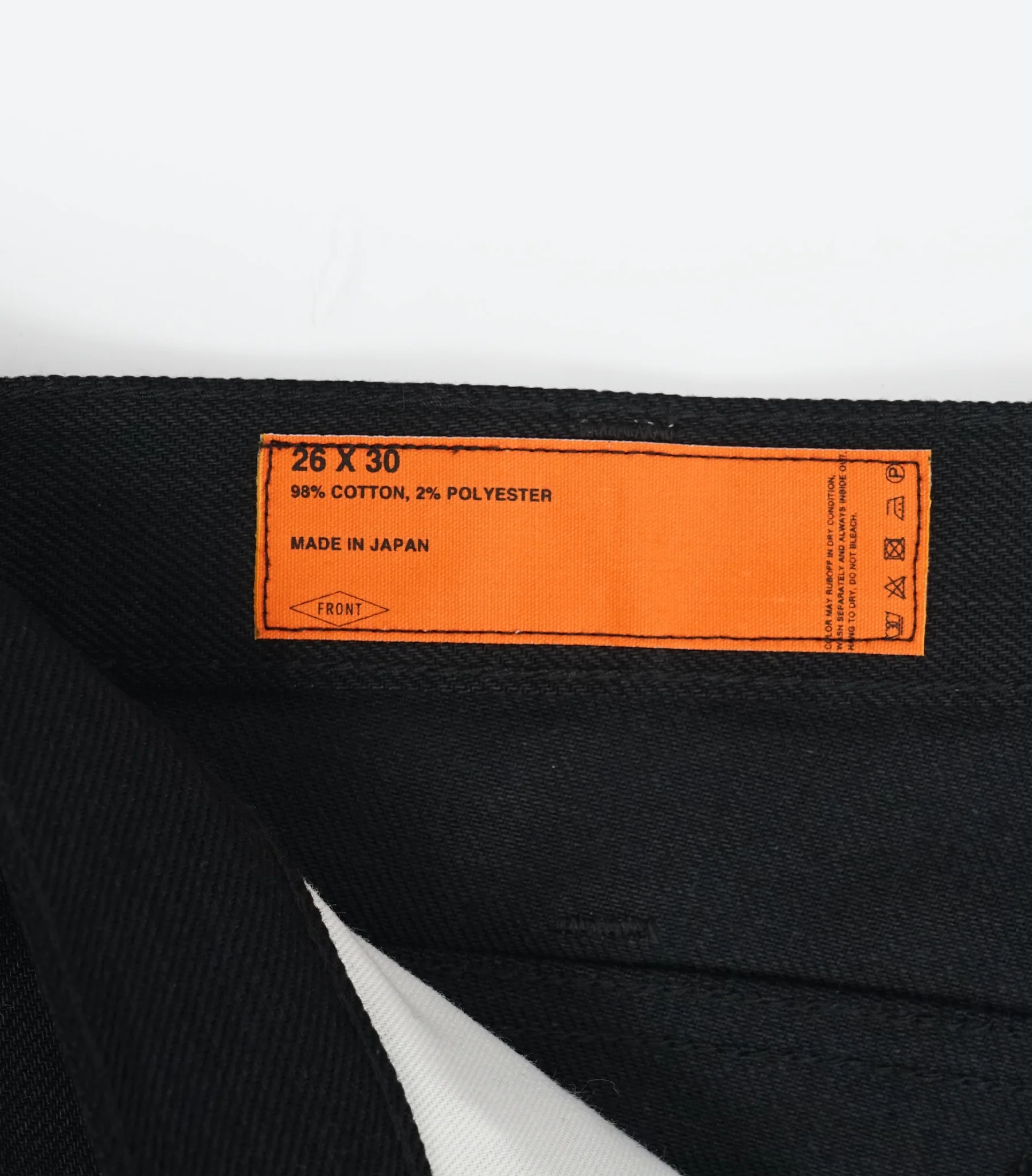 Dress Denim Pants / Black - Image 9