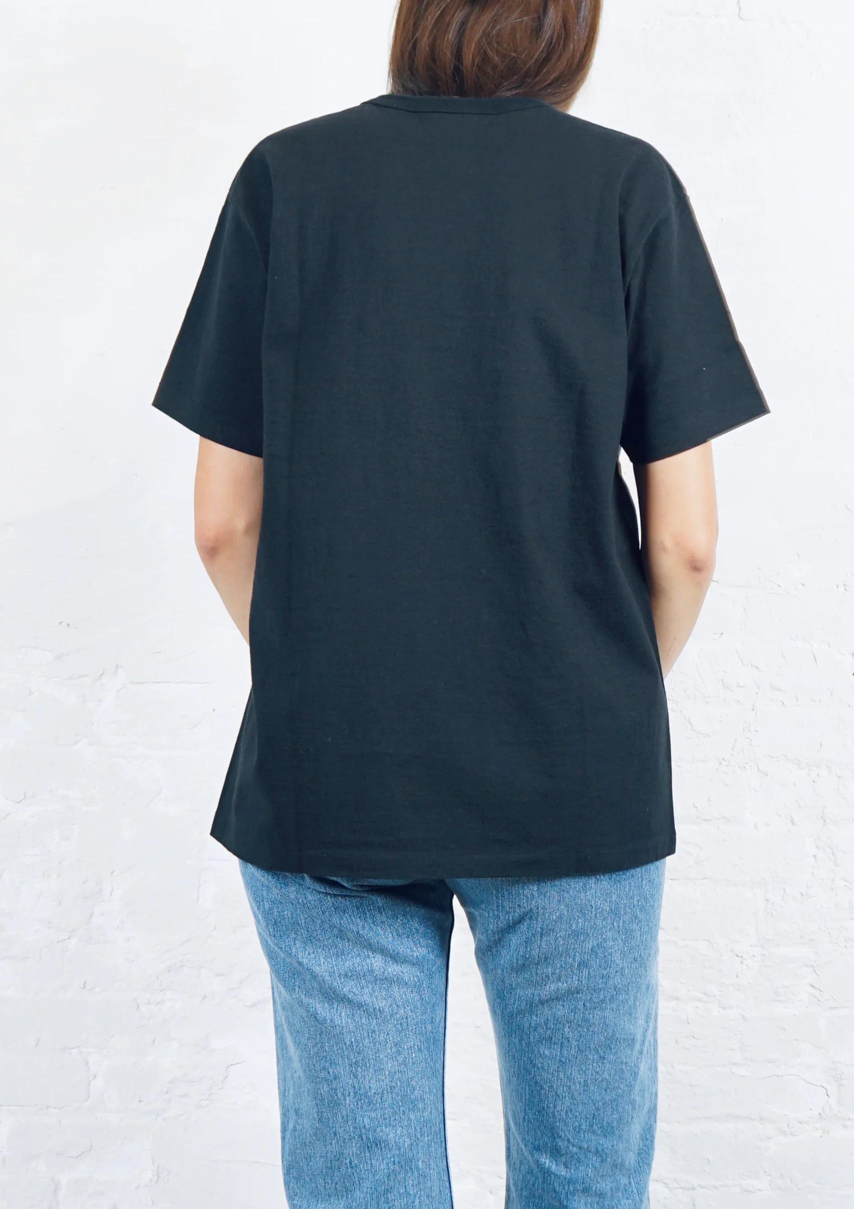 Heavy-weight Pocket T-shirt /  Black - Image 5