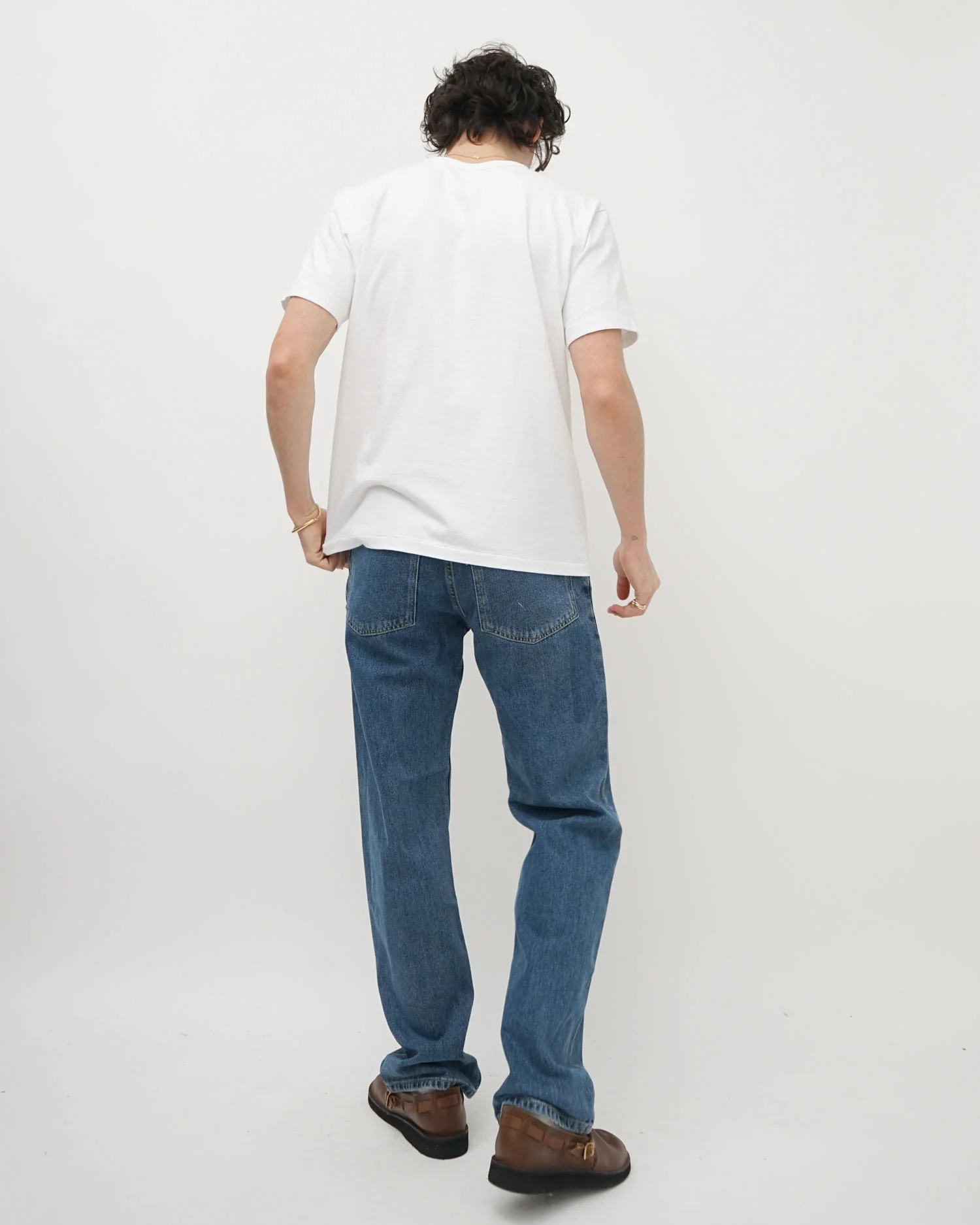 Heavy-weight T-shirt / White - Image 5