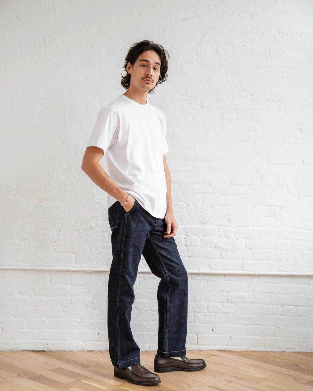 Heavy-weight T-shirt / White - Image 8