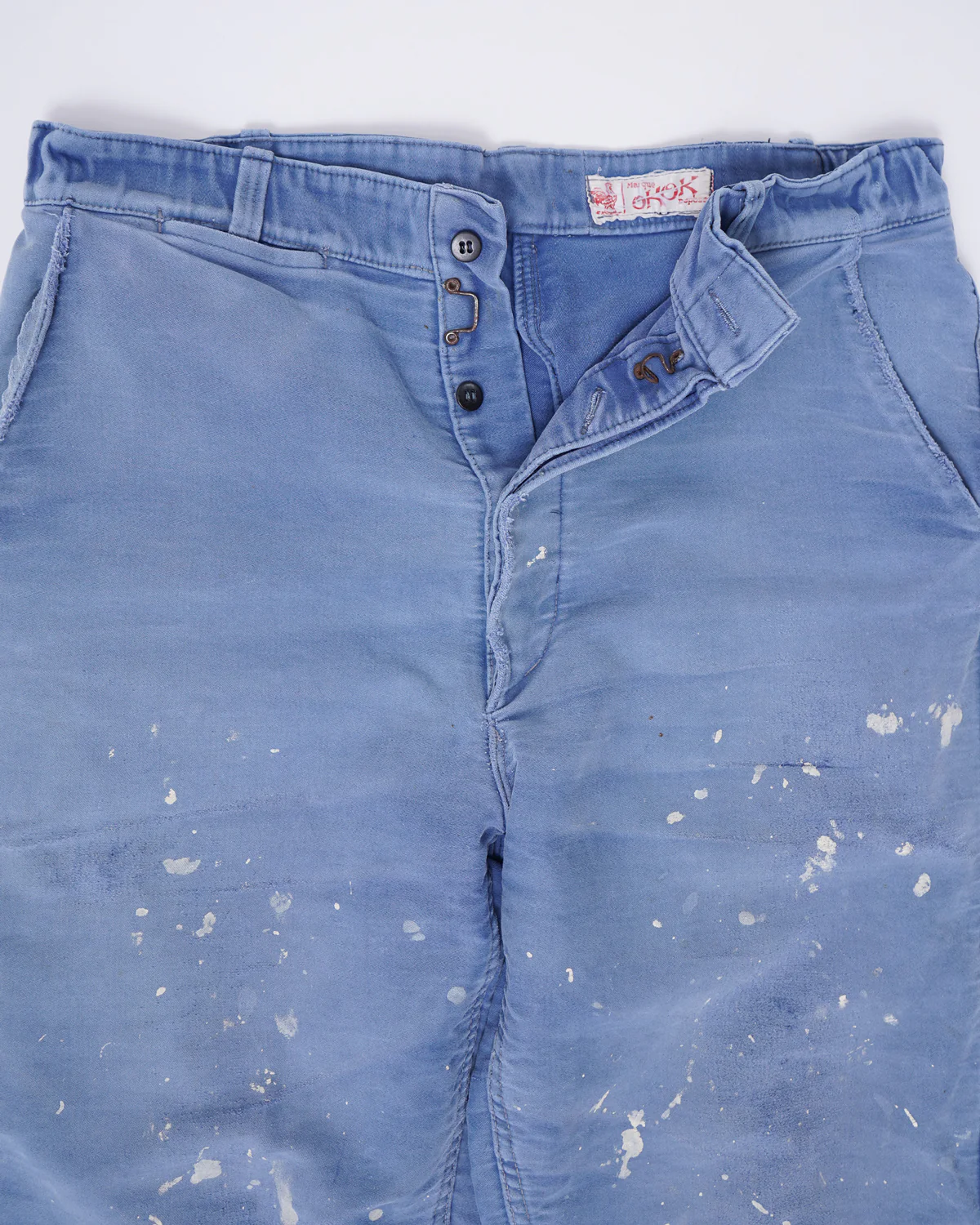 French Moleskin Work Trousers / Size: 35 - Image 3