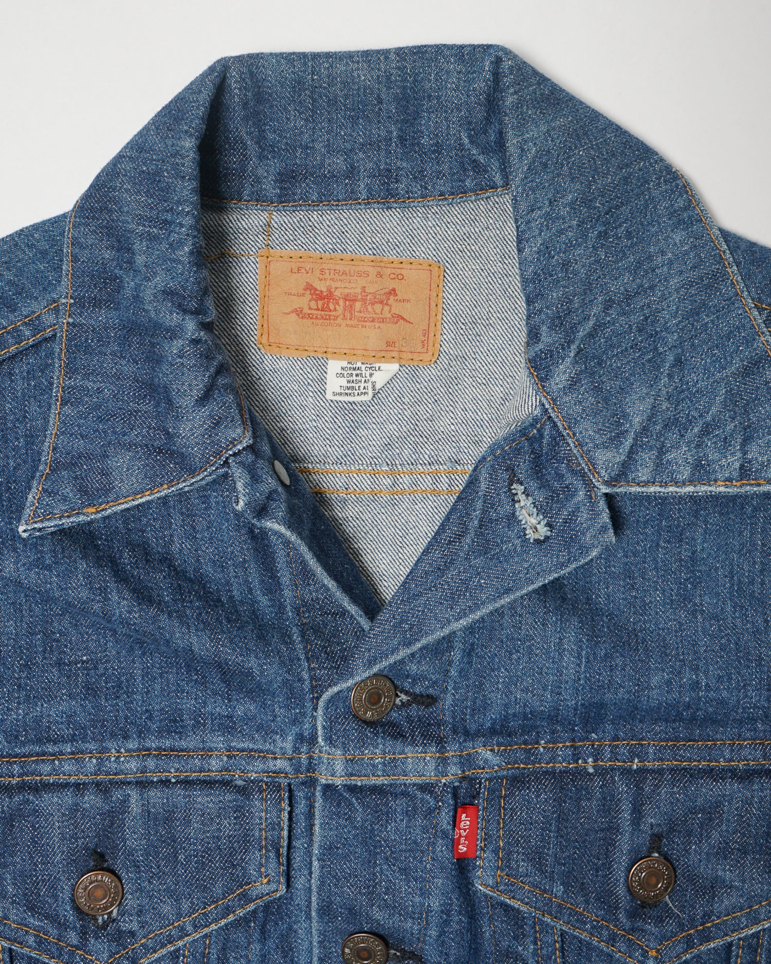 1970's 70505 Denim Jacket - Image 3