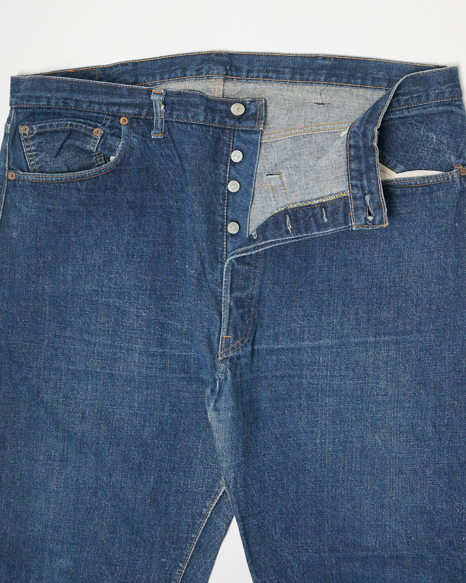 501 "66" Single Straight Fit Denim Pants / size: 40 - Image 3