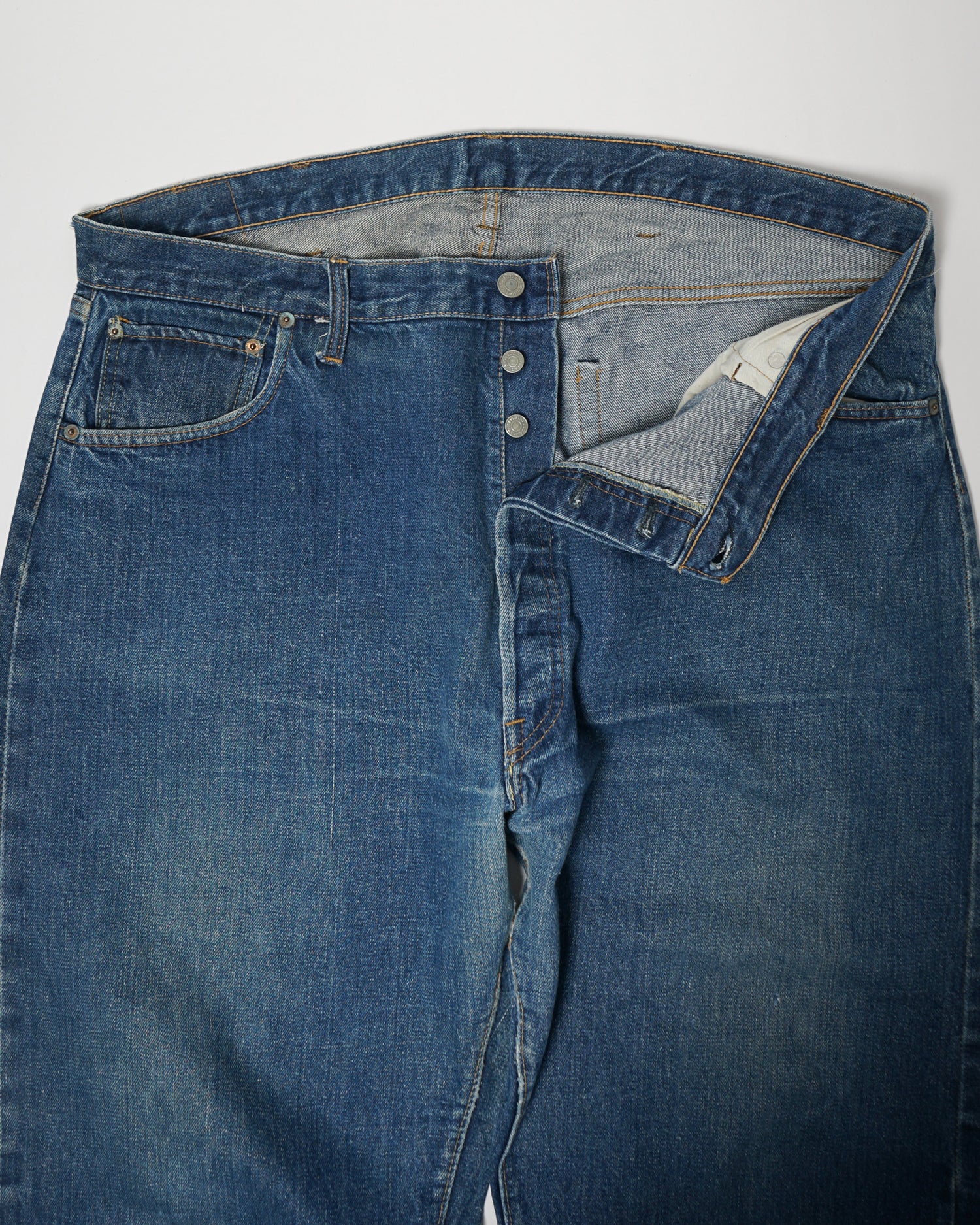 501 "66" Single Straight Fit Denim Pants / size: 42 - Image 3