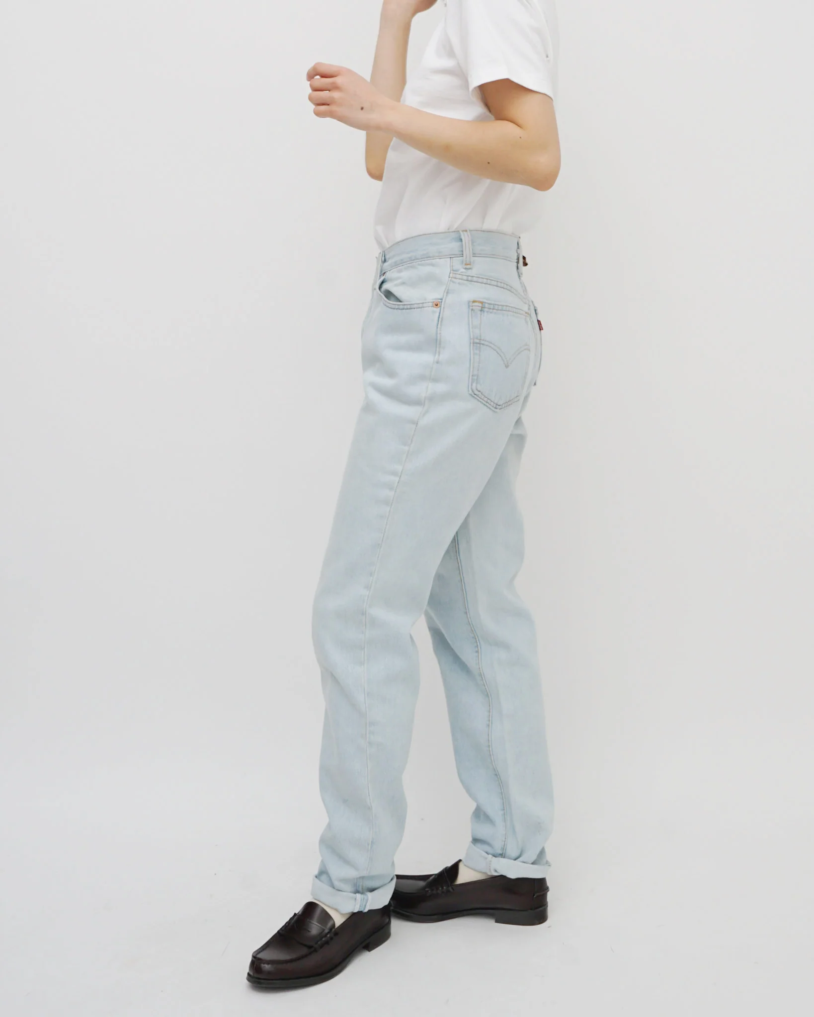 501 Straight Fit Denim Pants / size: 28 - Image 6