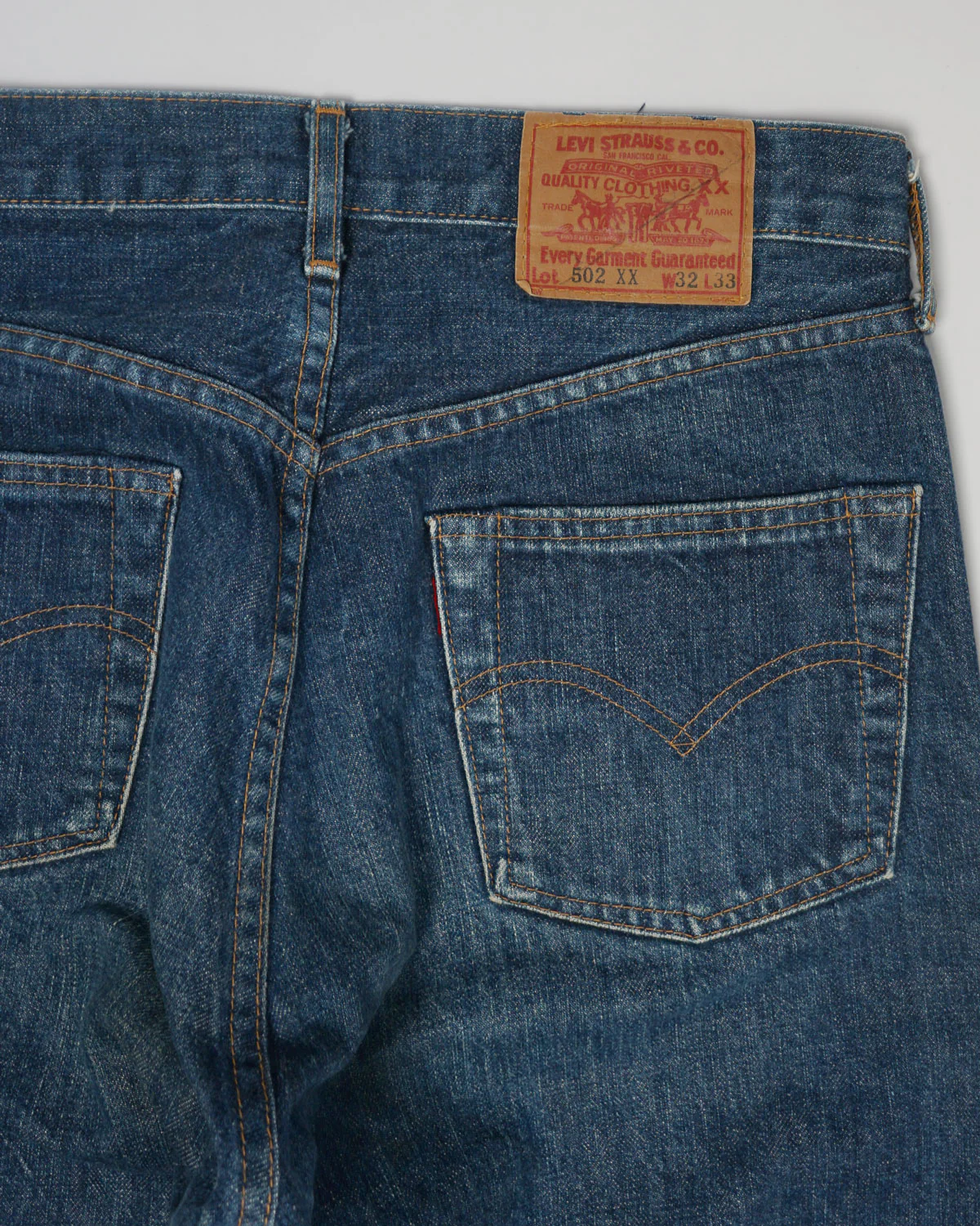 502 Wide Straight Denim Pants / size: 32 - Image 8