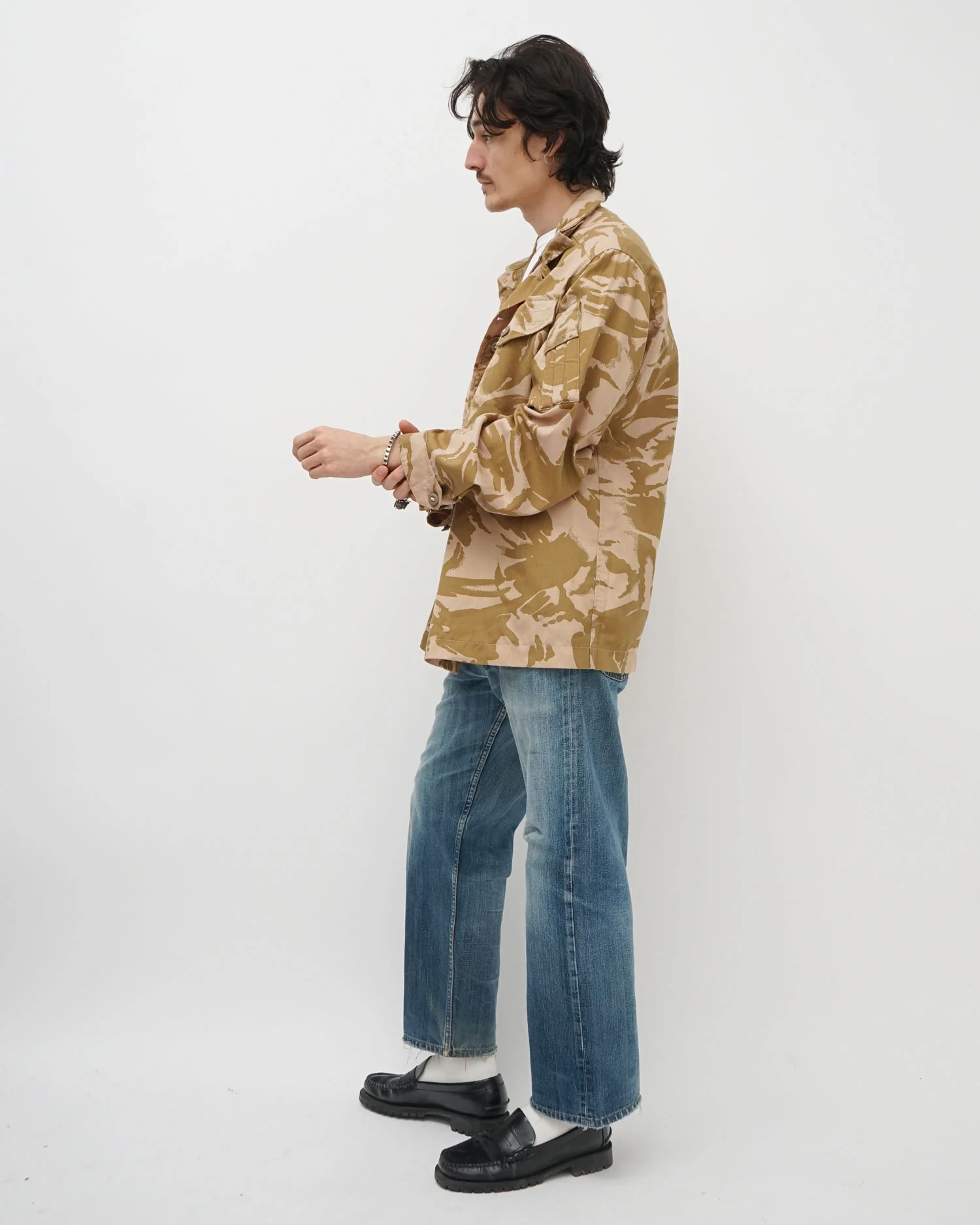 503 Wide Straight Denim Pants / size: 32 - Image 4