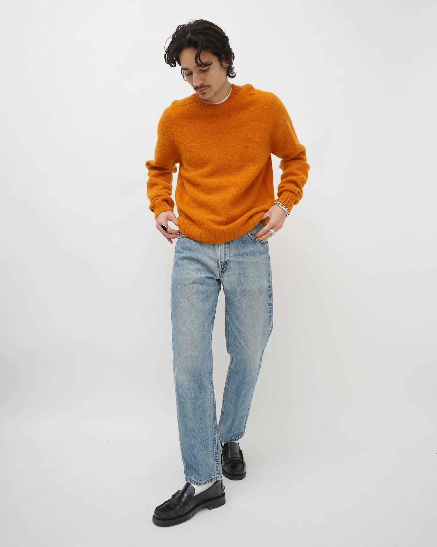 505 Tapered Denim Pants / size: 33 - Image 3