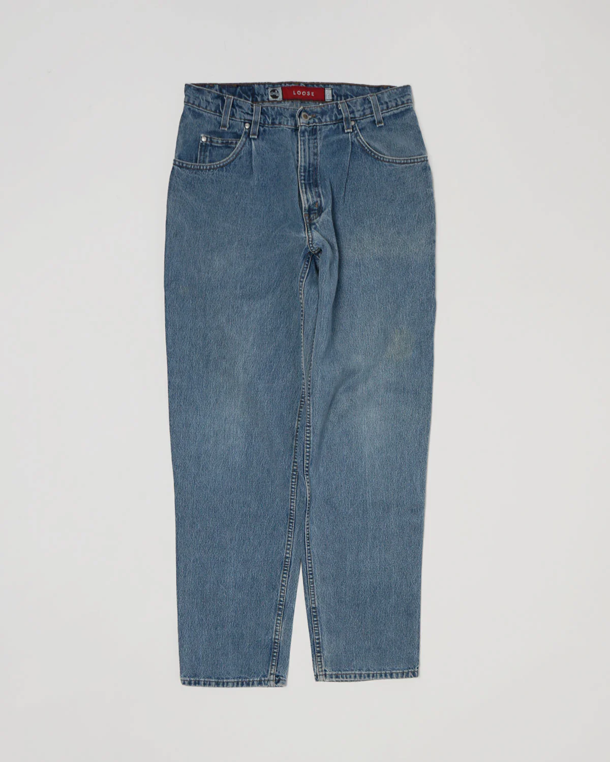 Silver Tab Loose Fit Denim Pants / size: 34 - Image 6