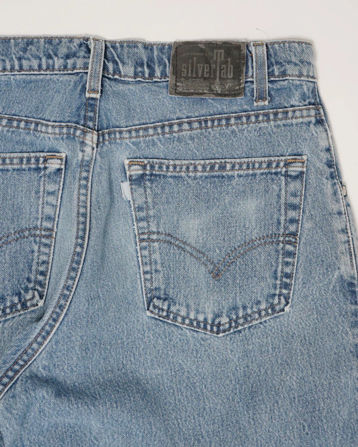 Silver Tab Loose Fit Denim Pants / size: 34 - Image 7