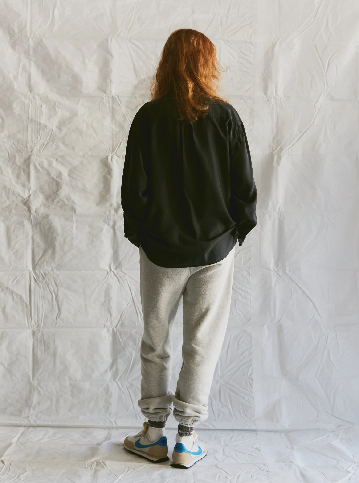 Silk Shirt Long Sleeve / Basic - Image 16