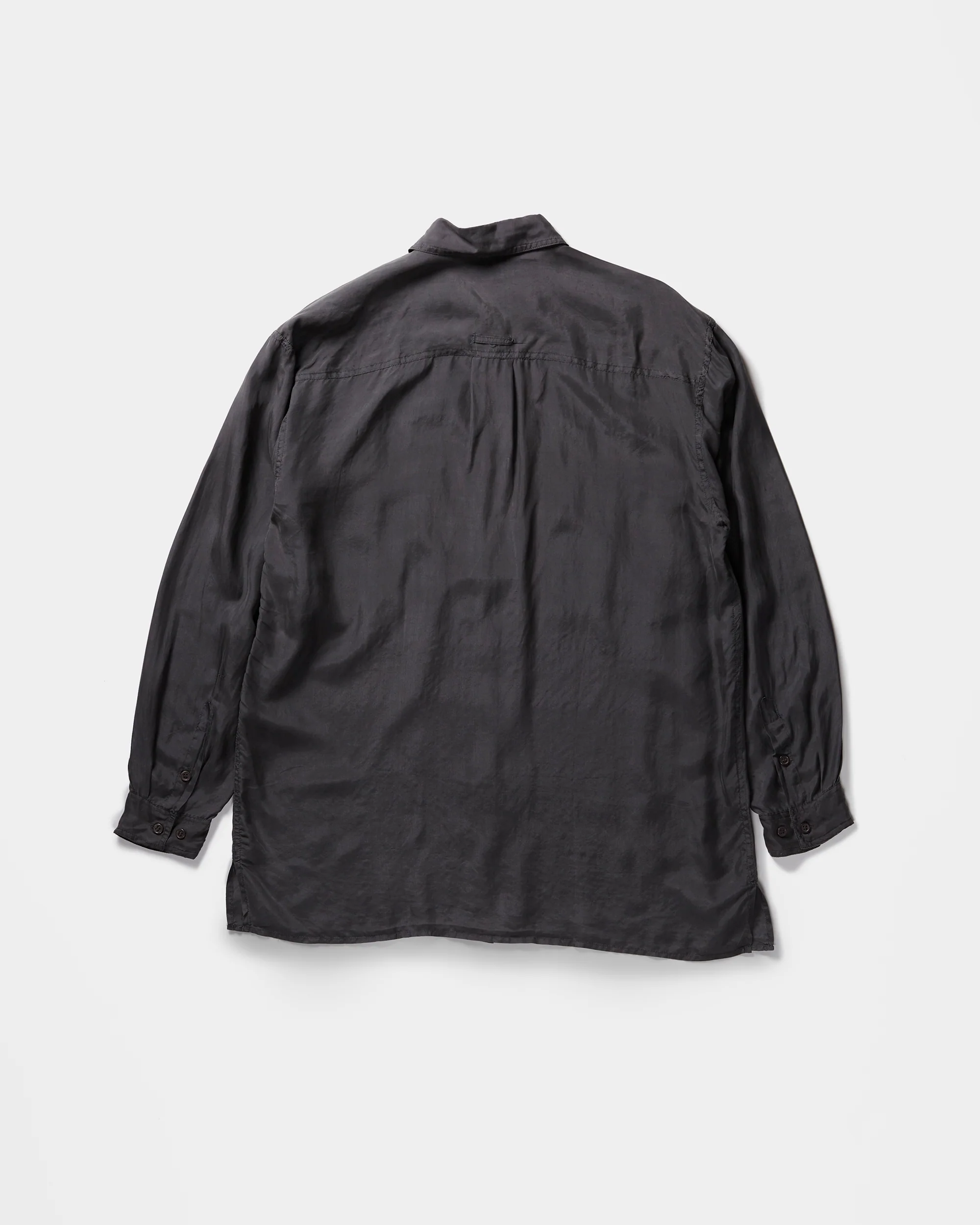 Silk Shirt Long Sleeve / Basic - Image 6