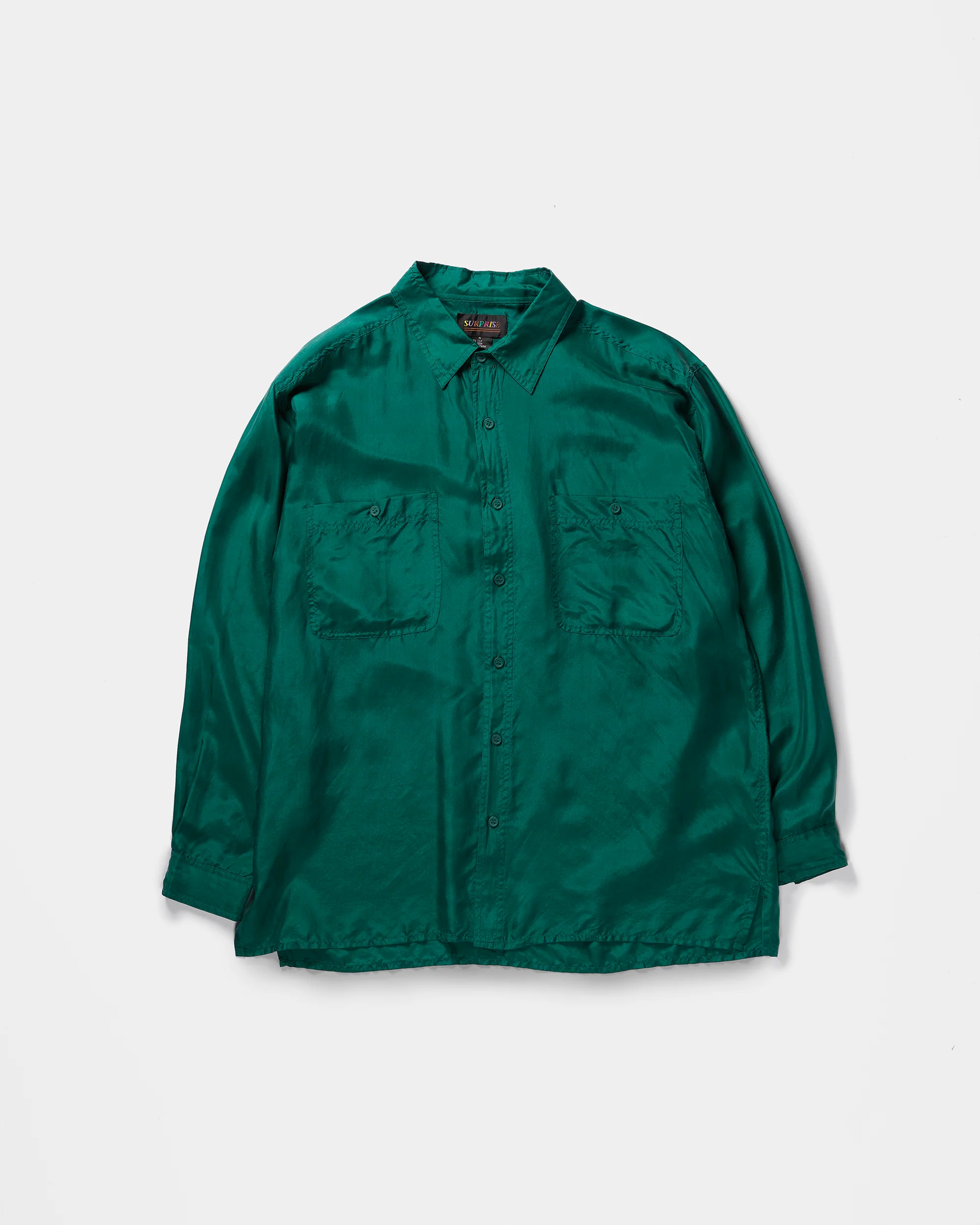 Silk Shirt Long Sleeve / Vivid - Image 10