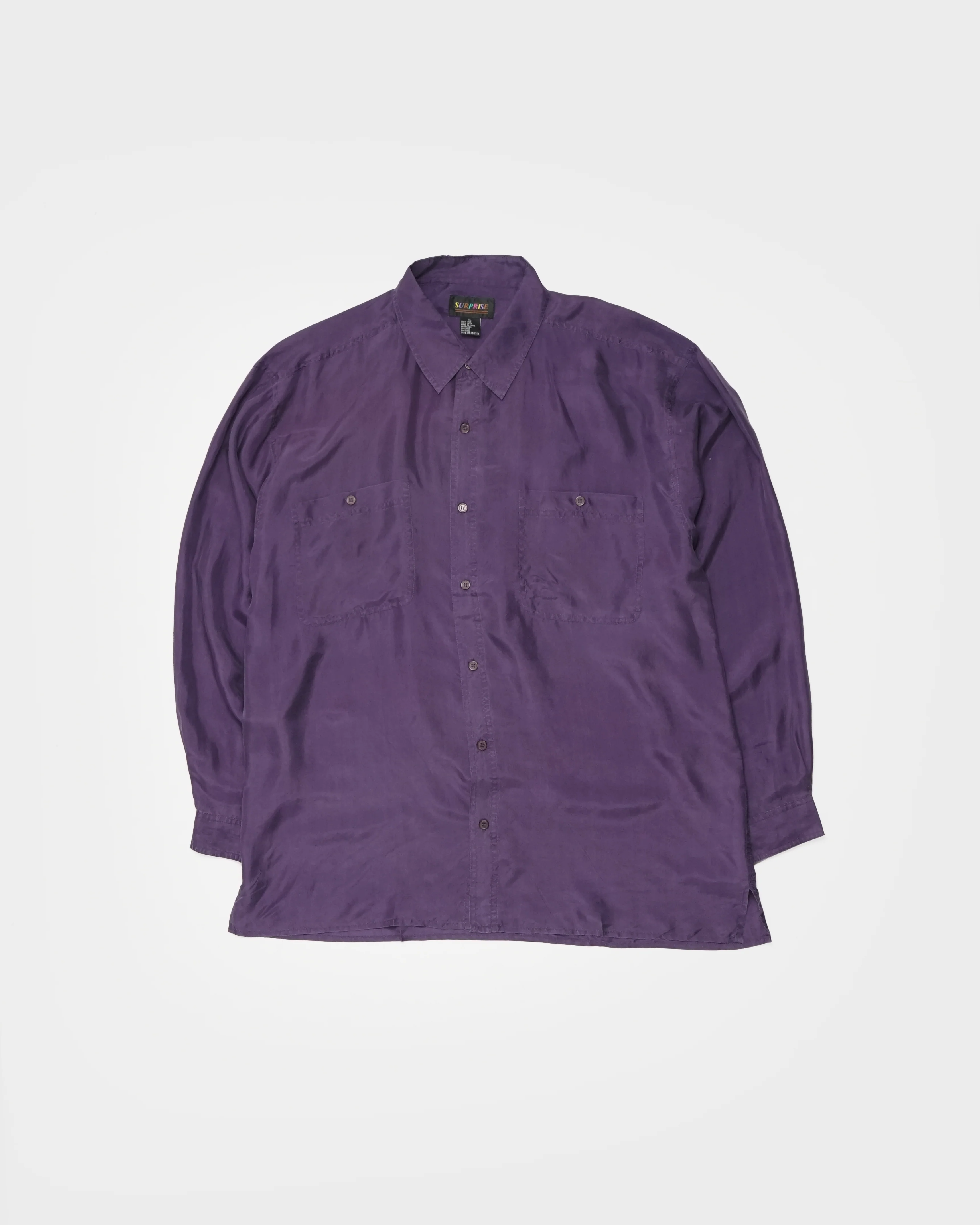 Silk Shirt Long Sleeve / Vivid - Image 15