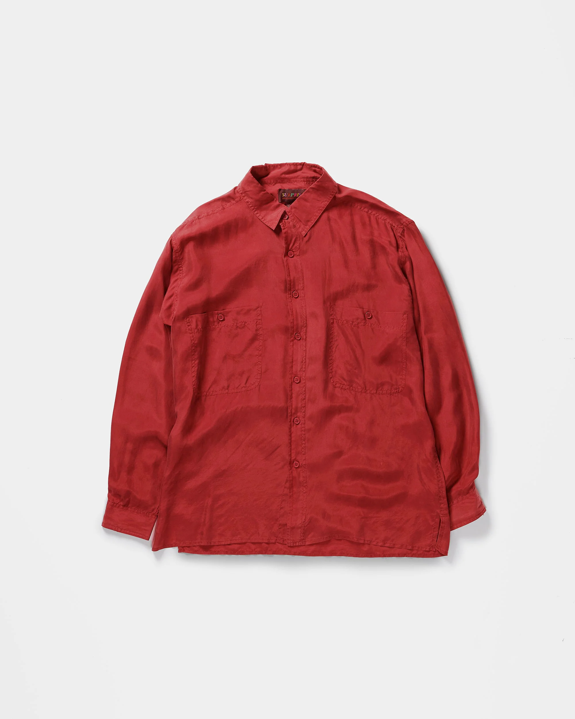 Silk Shirt Long Sleeve / Vivid - Image 17