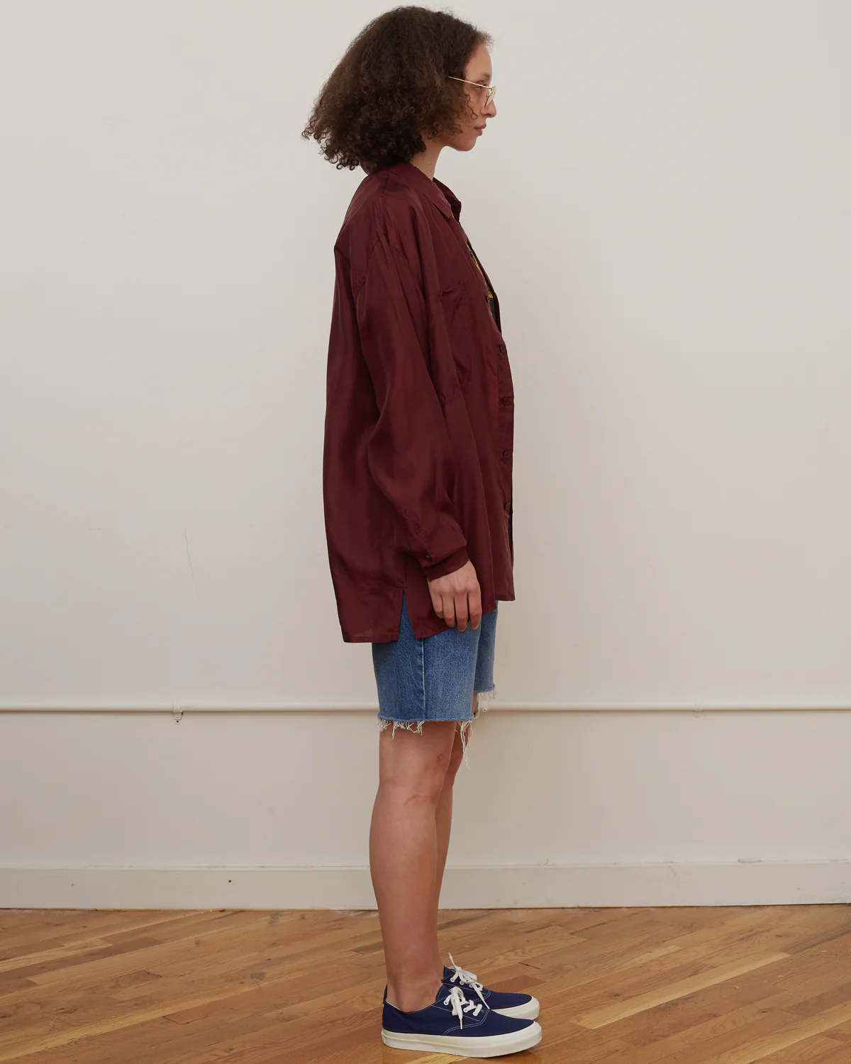 Silk Shirt Long Sleeve / Vivid - Image 3