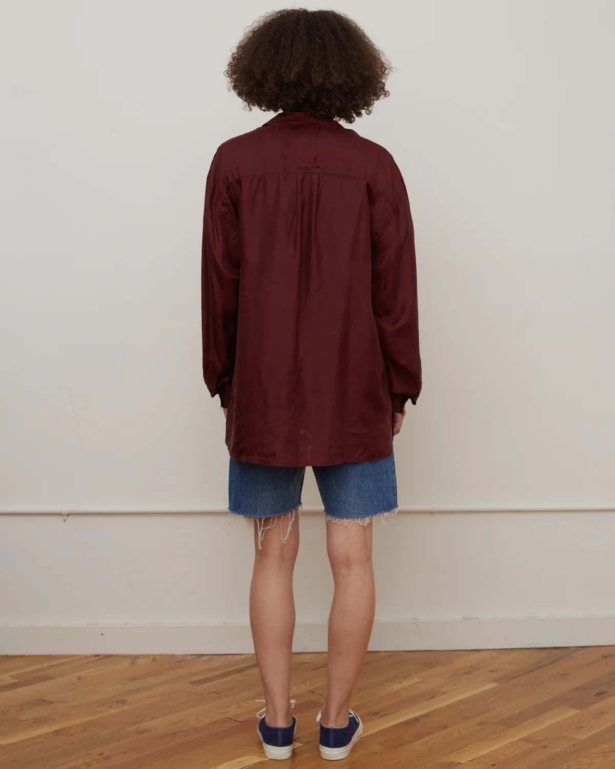 Silk Shirt Long Sleeve / Vivid - Image 5