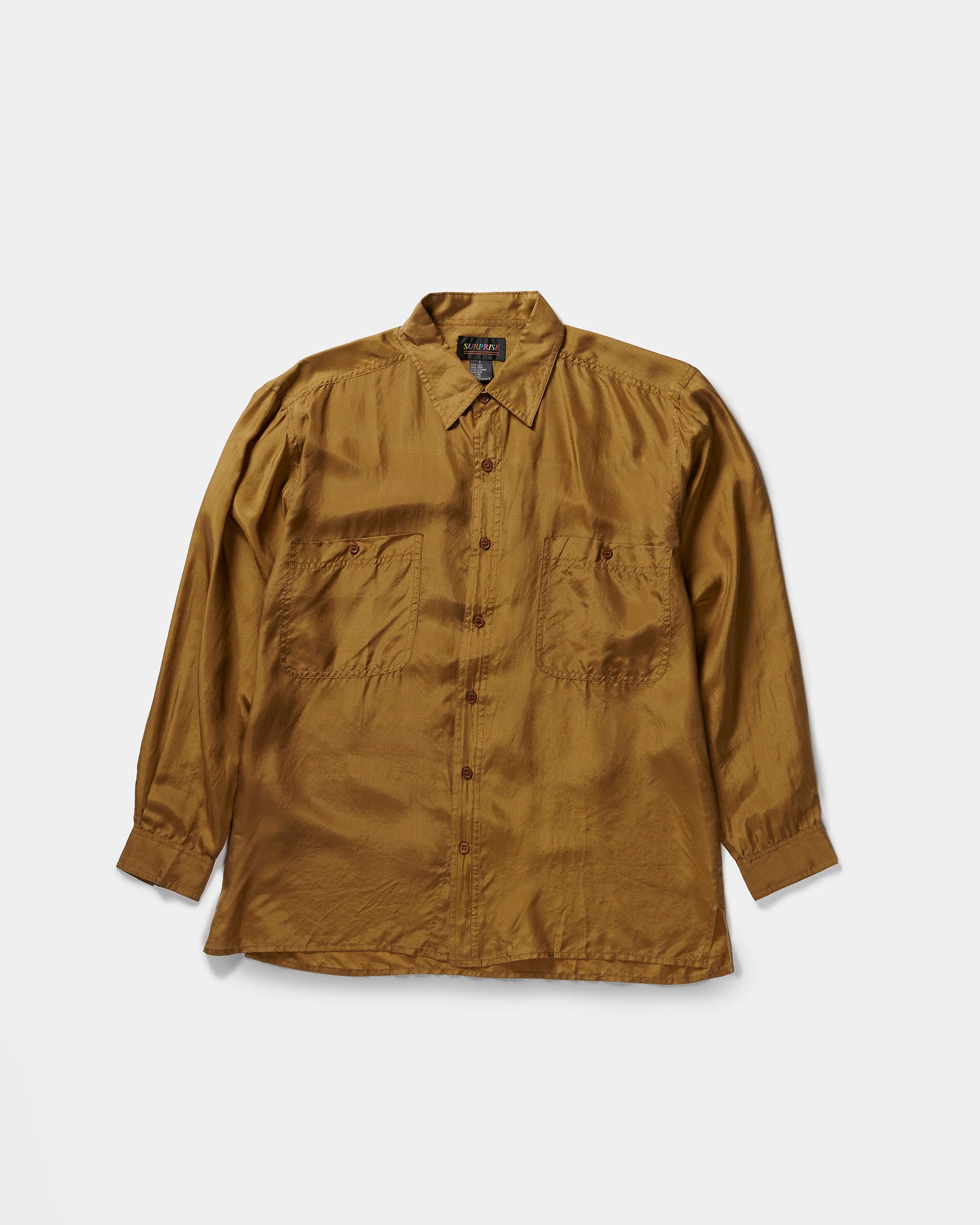 Silk Shirt Long Sleeve / Vivid - Image 6