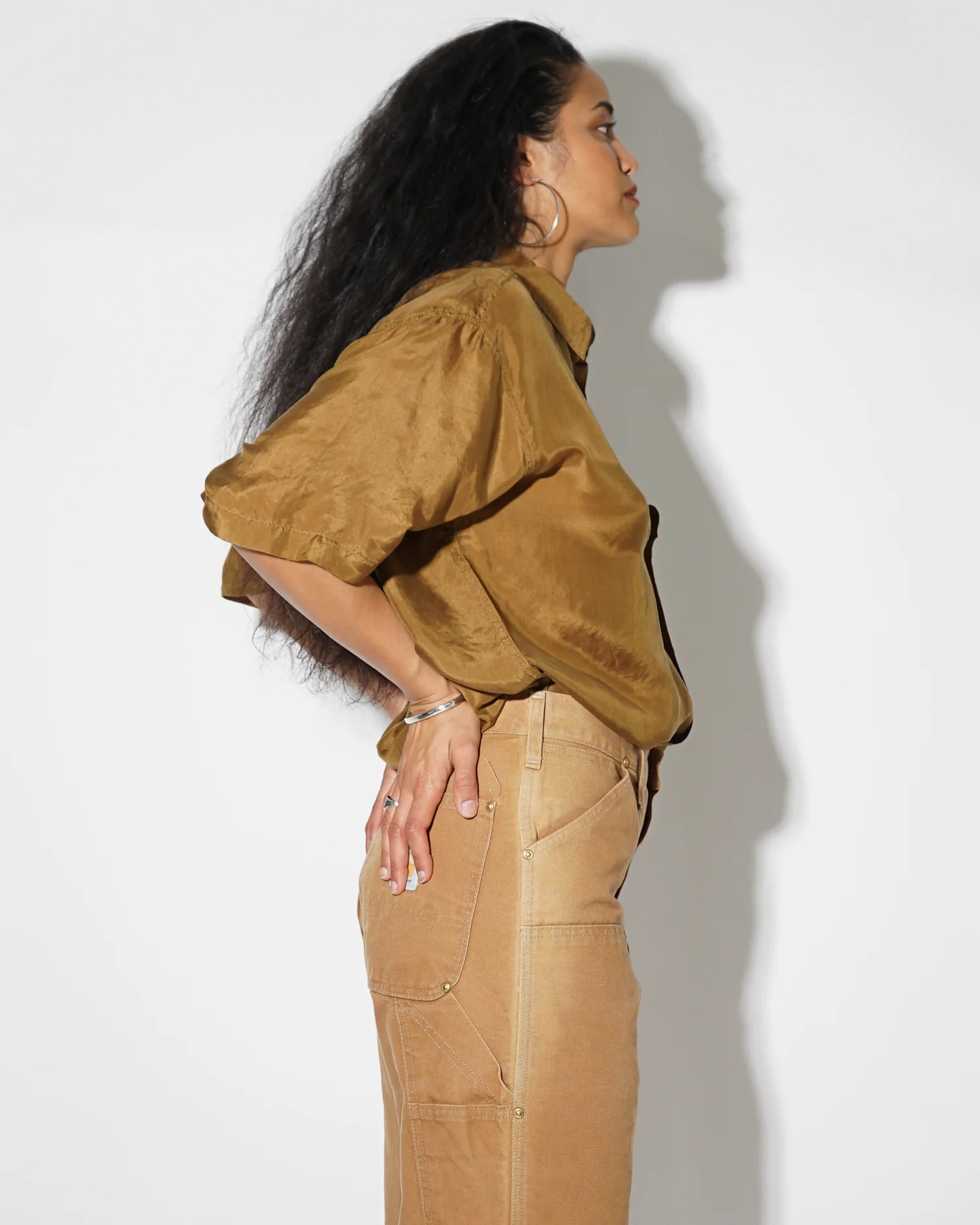 Silk Shirt Short Sleeve / Vivid - Image 10