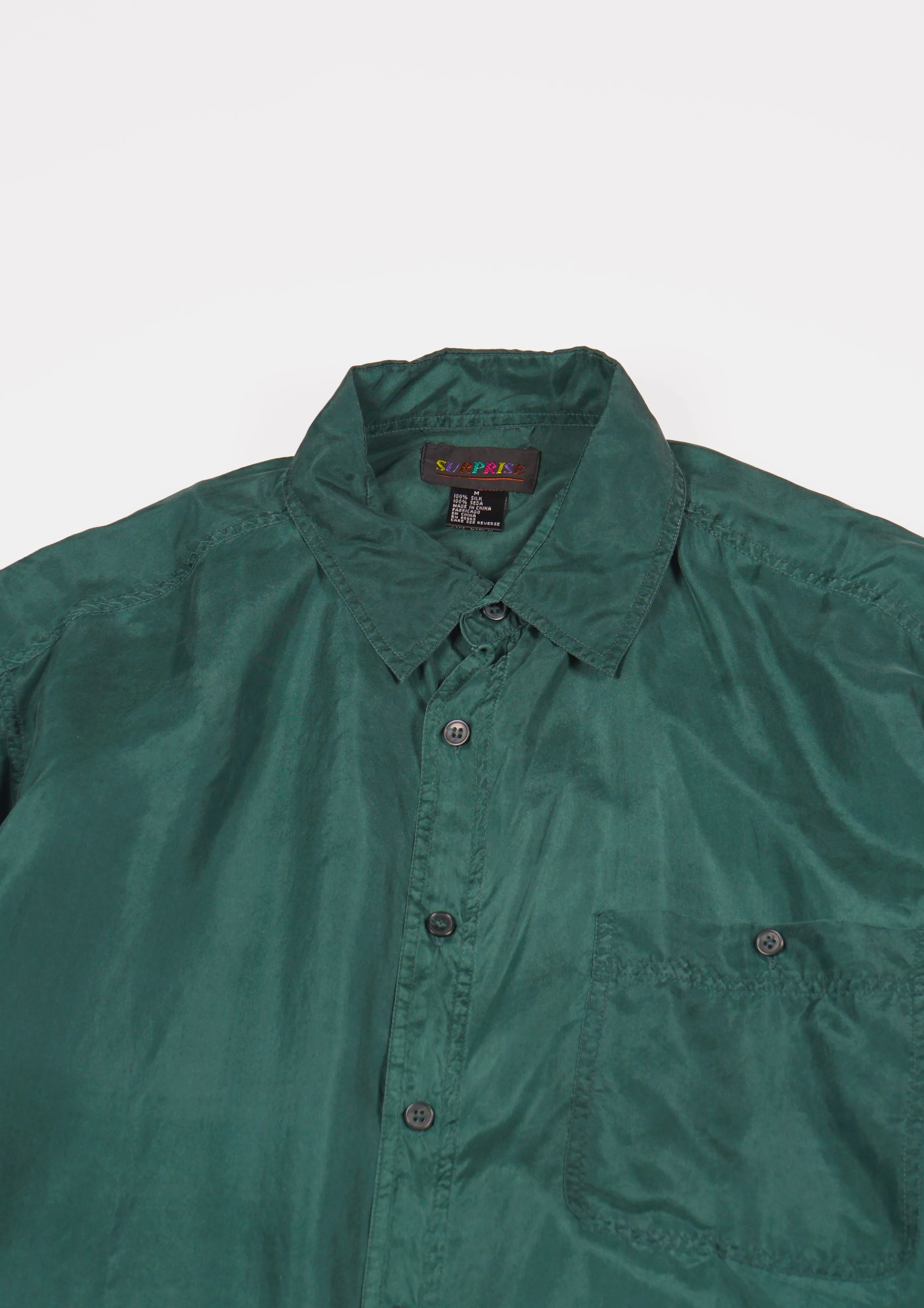 Silk Shirt Short Sleeve / Vivid - Image 14