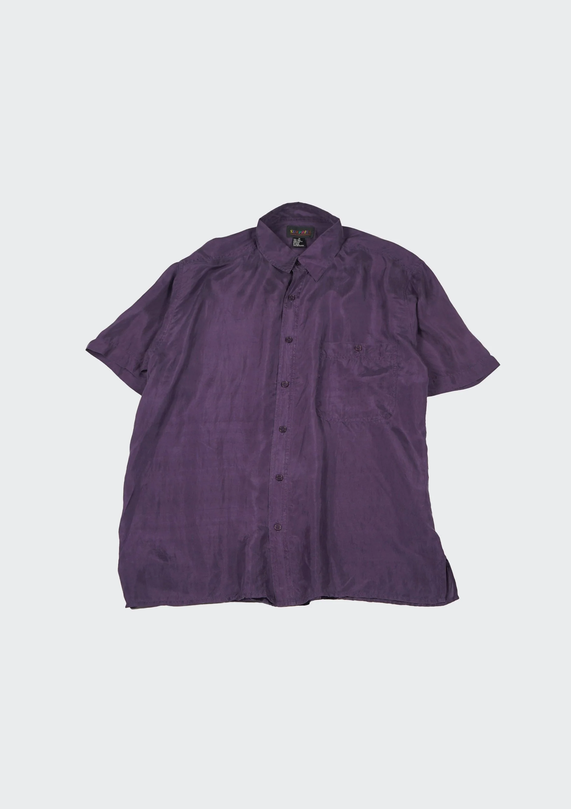 Silk Shirt Short Sleeve / Vivid - Image 18