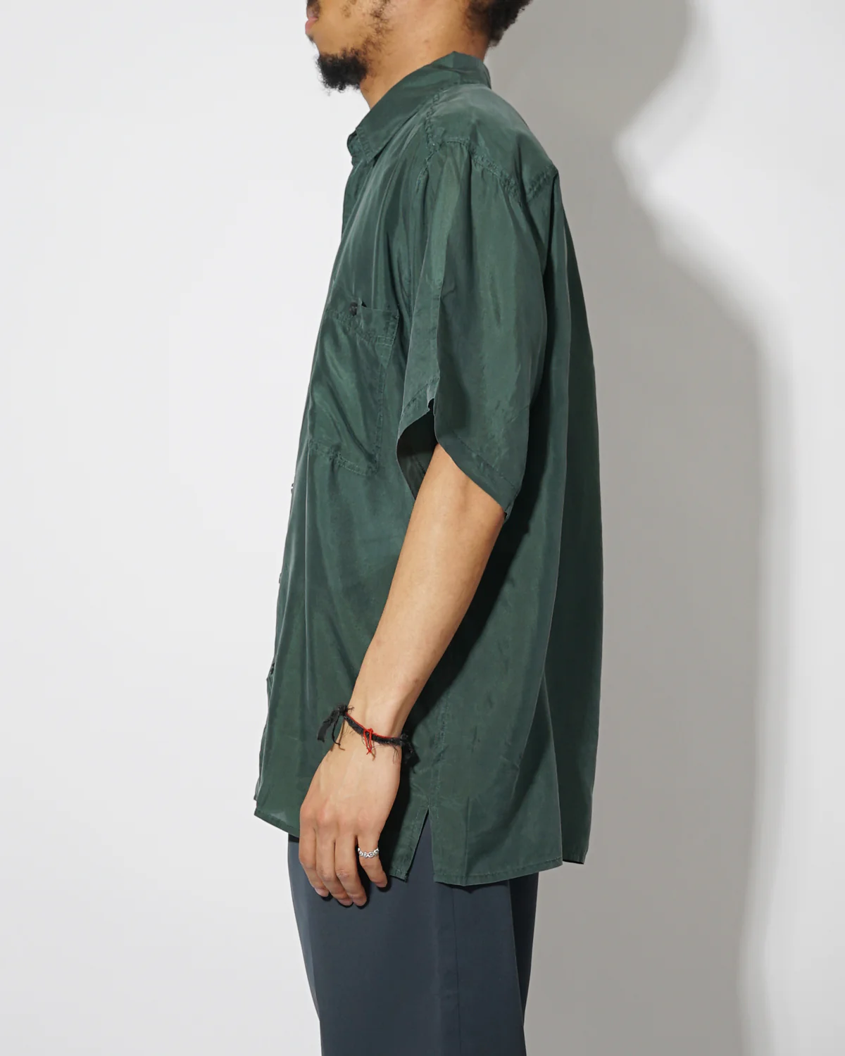 Silk Shirt Short Sleeve / Vivid - Image 5