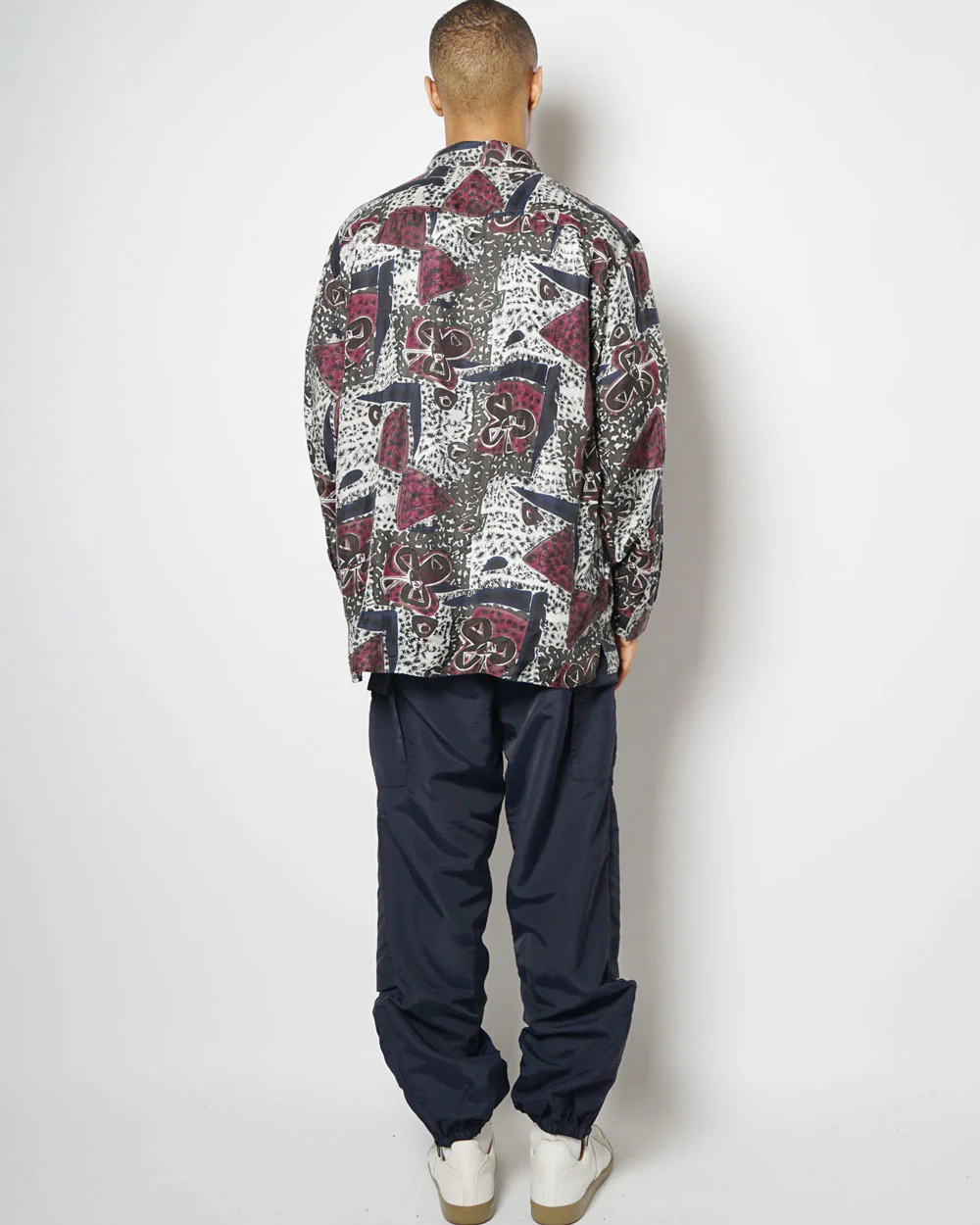 Silk Shirts Long Sleeve Patterned / F - Image 3