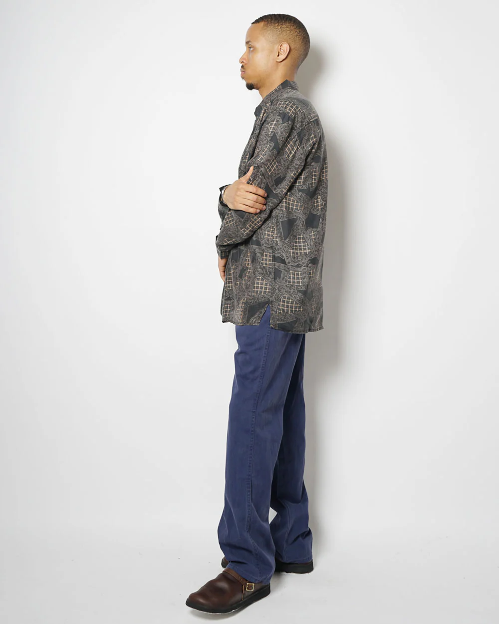 Silk Shirts Long Sleeve Patterned / J - Image 3