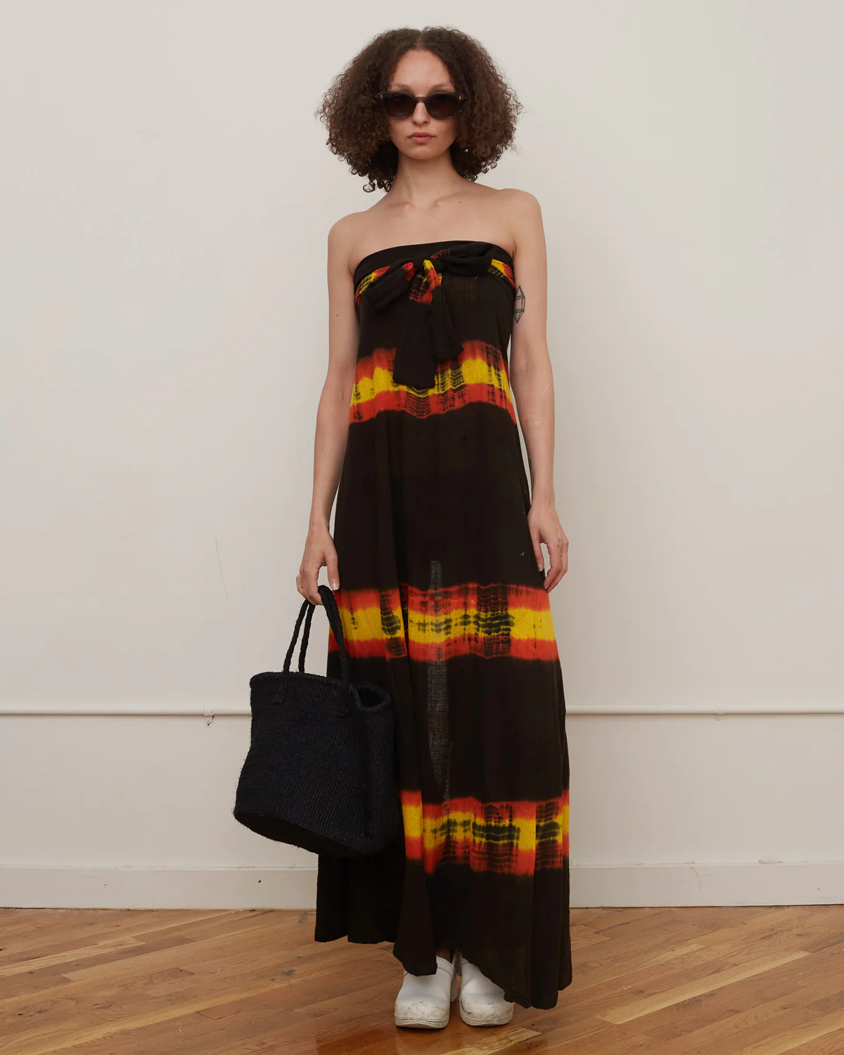 Sisal Hemp Woven Bag / Black - Image 5