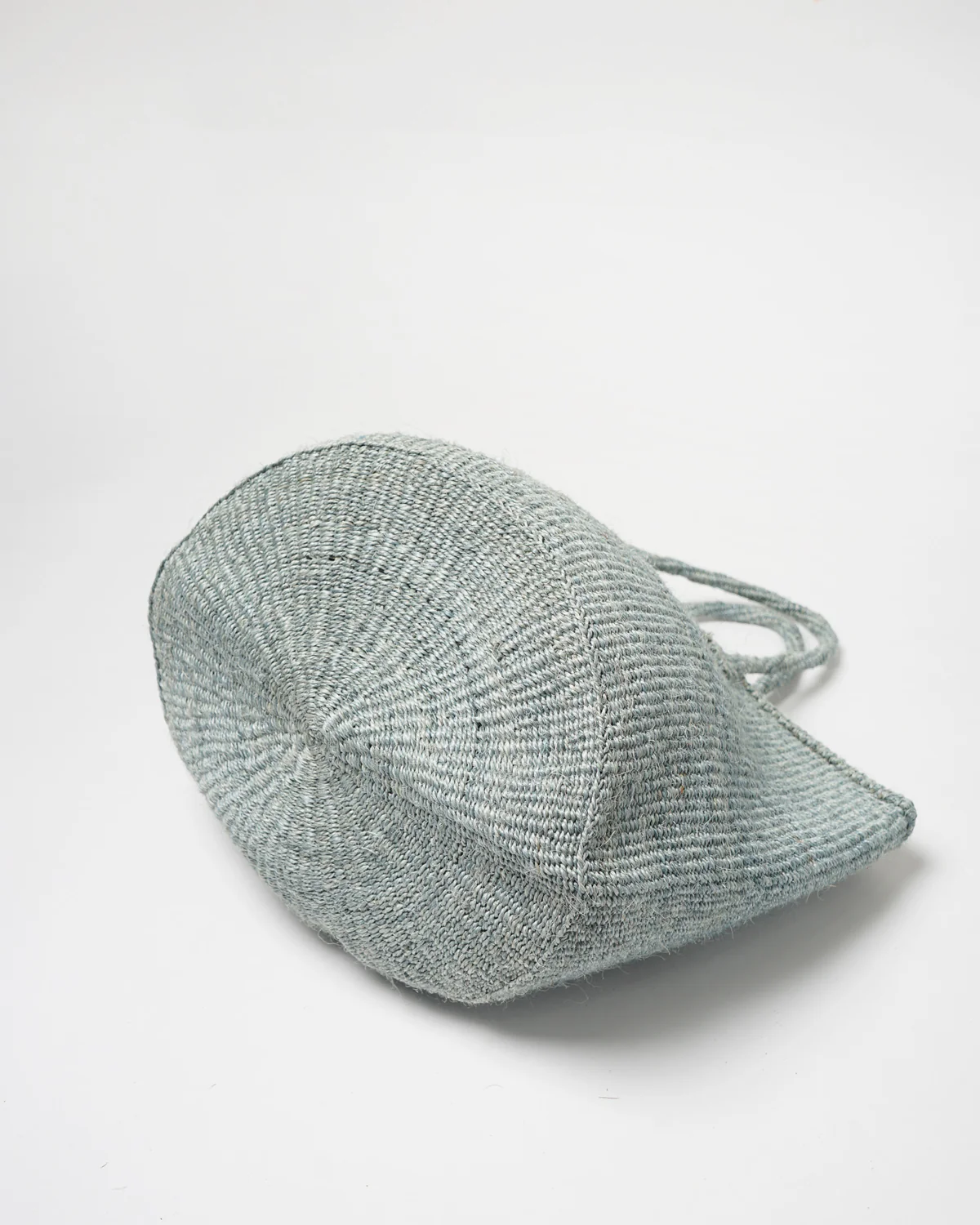 Sisal Hemp Woven Bag / Light Blue - Image 3